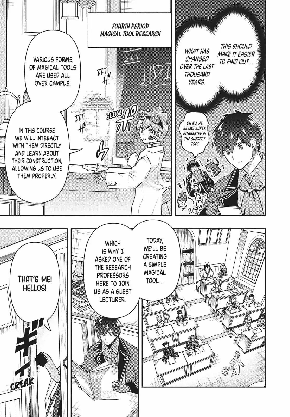 Roku-Hime Wa Kami Goei Ni Koi Wo Suru: Saikyou No Shugo Kishi, Tenseishite Mahou Gakuen Ni Iku Chapter 35 page 19 - 