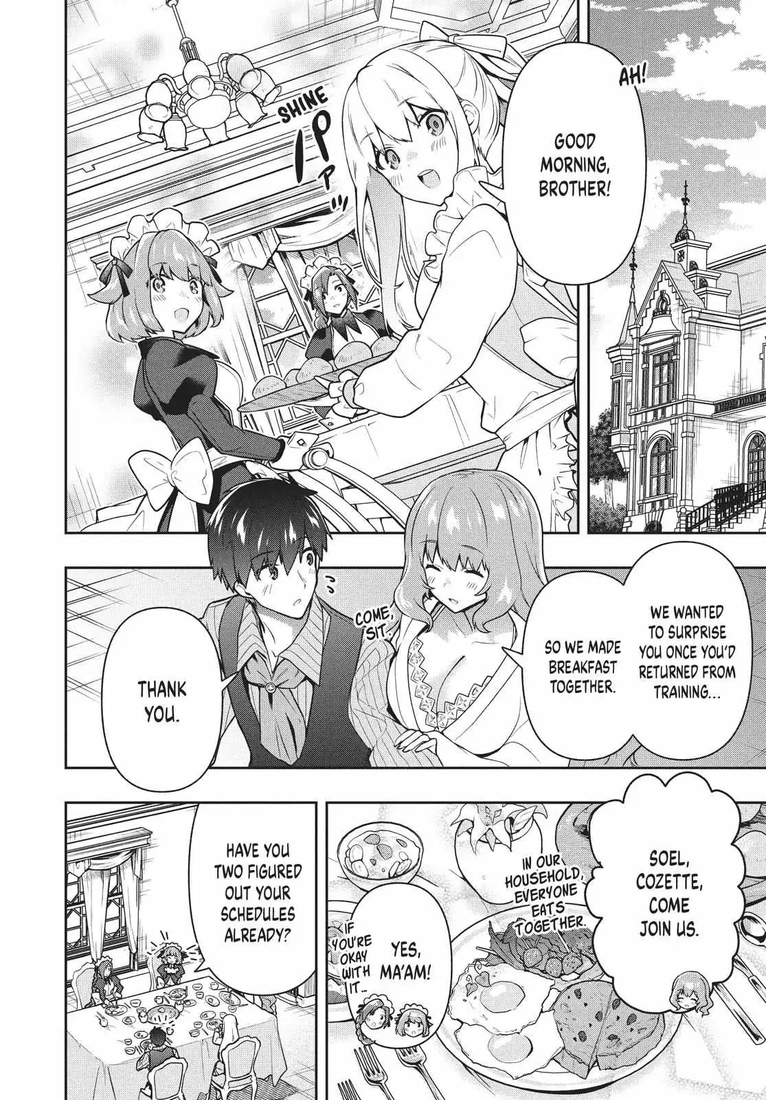 Roku-Hime Wa Kami Goei Ni Koi Wo Suru: Saikyou No Shugo Kishi, Tenseishite Mahou Gakuen Ni Iku Chapter 35 page 10 - 