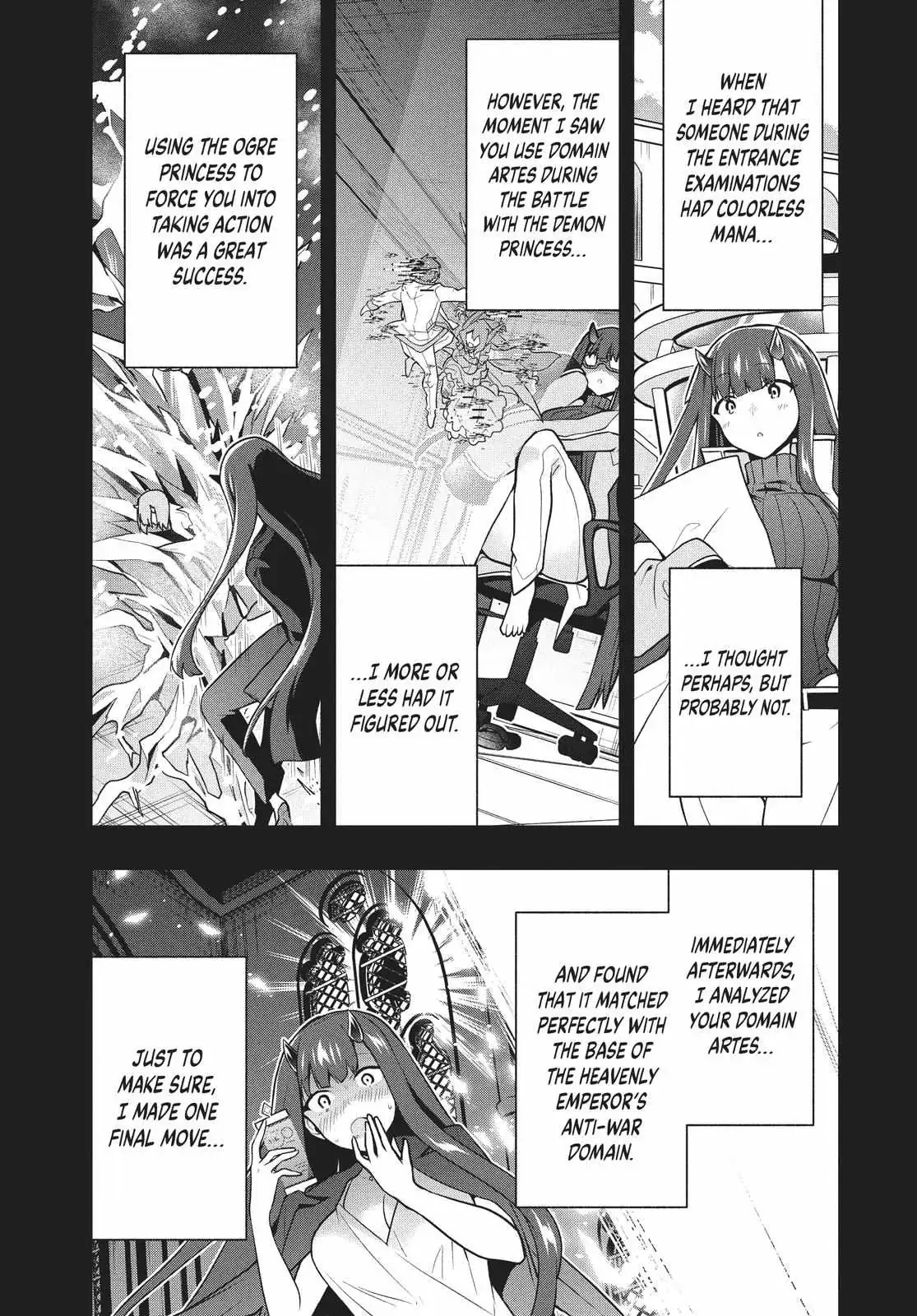 Roku-Hime Wa Kami Goei Ni Koi Wo Suru: Saikyou No Shugo Kishi, Tenseishite Mahou Gakuen Ni Iku Chapter 36 page 11 - 