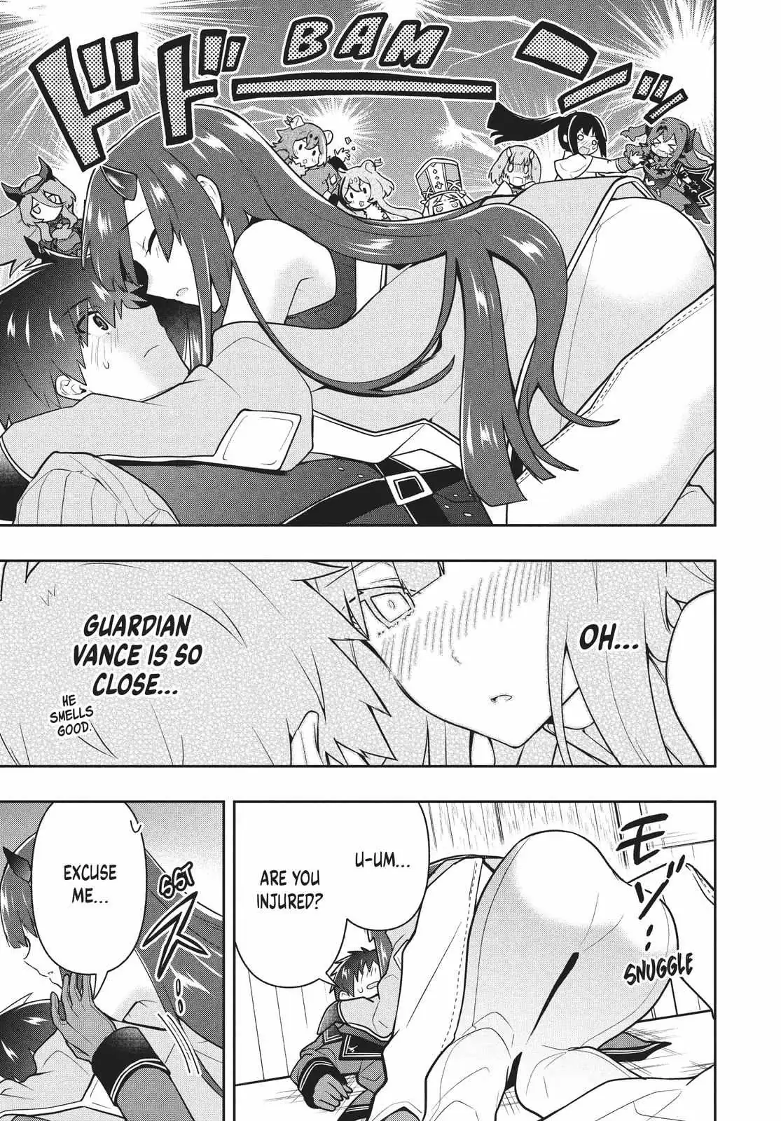 Roku-Hime Wa Kami Goei Ni Koi Wo Suru: Saikyou No Shugo Kishi, Tenseishite Mahou Gakuen Ni Iku Chapter 36 page 15 - 
