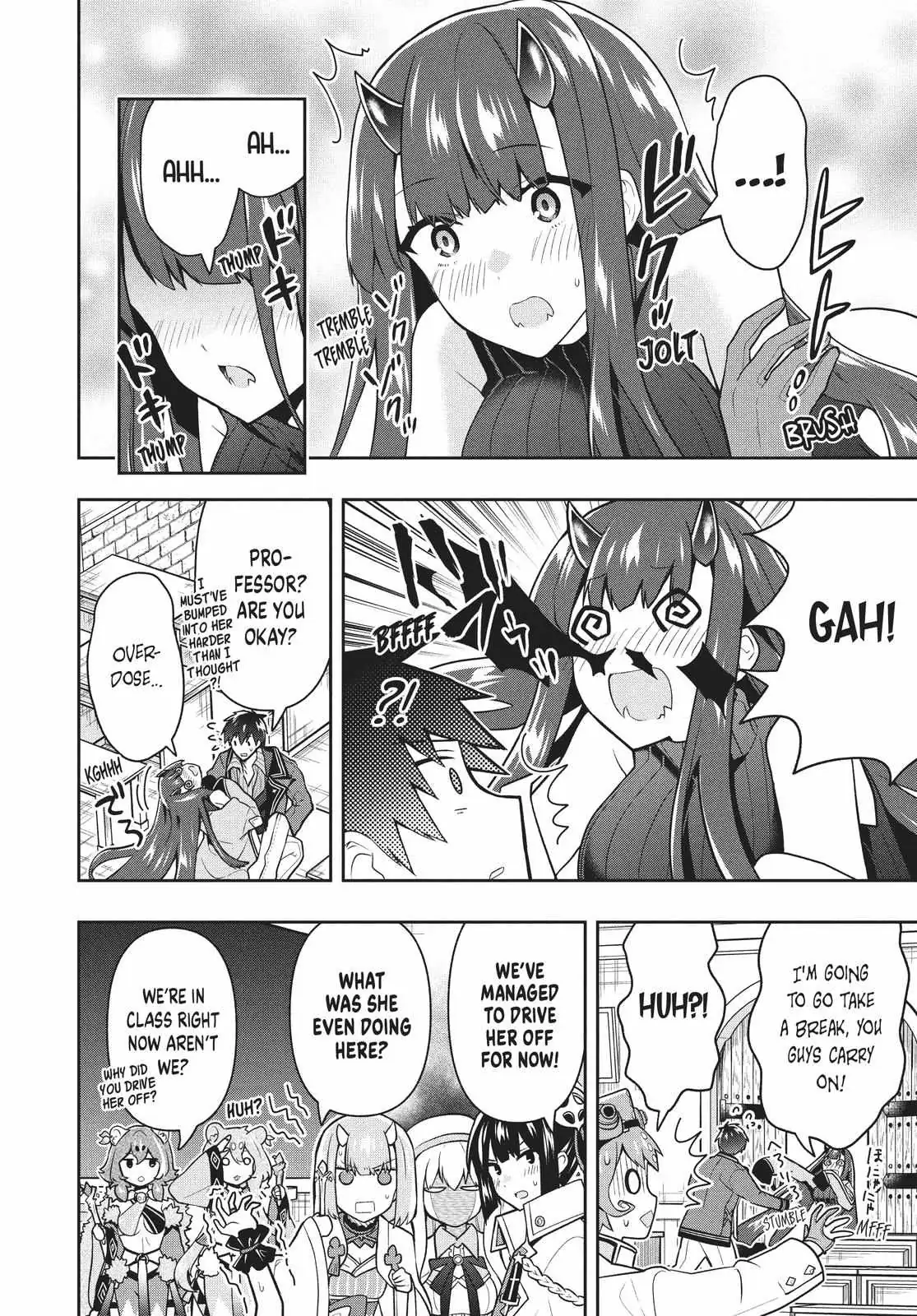 Roku-Hime Wa Kami Goei Ni Koi Wo Suru: Saikyou No Shugo Kishi, Tenseishite Mahou Gakuen Ni Iku Chapter 36 page 16 - 