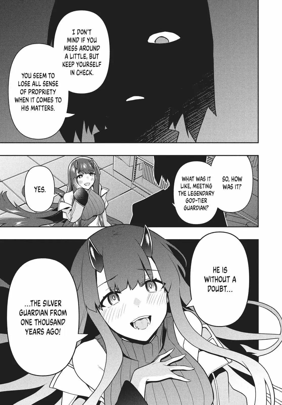 Roku-Hime Wa Kami Goei Ni Koi Wo Suru: Saikyou No Shugo Kishi, Tenseishite Mahou Gakuen Ni Iku Chapter 36 page 19 - 