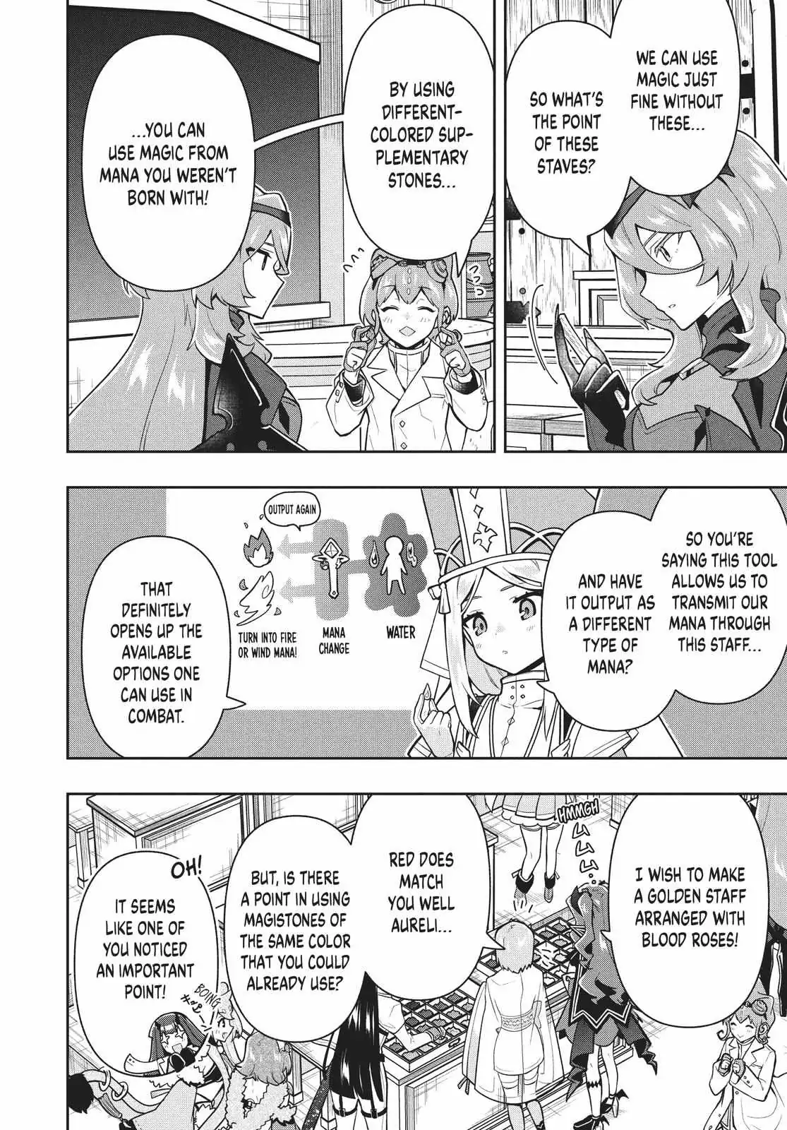 Roku-Hime Wa Kami Goei Ni Koi Wo Suru: Saikyou No Shugo Kishi, Tenseishite Mahou Gakuen Ni Iku Chapter 36 page 4 - 