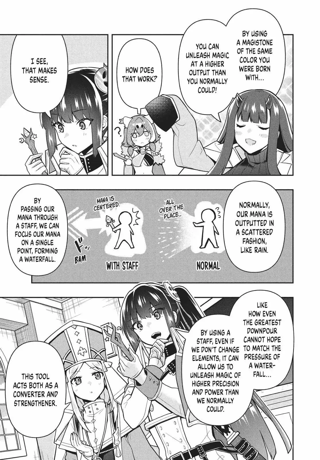 Roku-Hime Wa Kami Goei Ni Koi Wo Suru: Saikyou No Shugo Kishi, Tenseishite Mahou Gakuen Ni Iku Chapter 36 page 5 - 