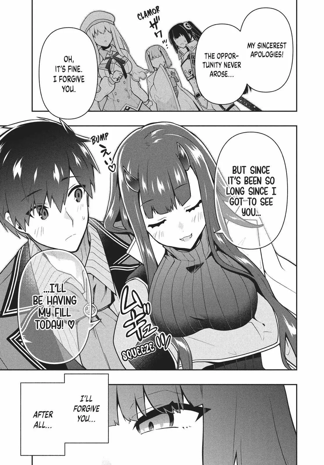 Roku-Hime Wa Kami Goei Ni Koi Wo Suru: Saikyou No Shugo Kishi, Tenseishite Mahou Gakuen Ni Iku Chapter 36 page 9 - 
