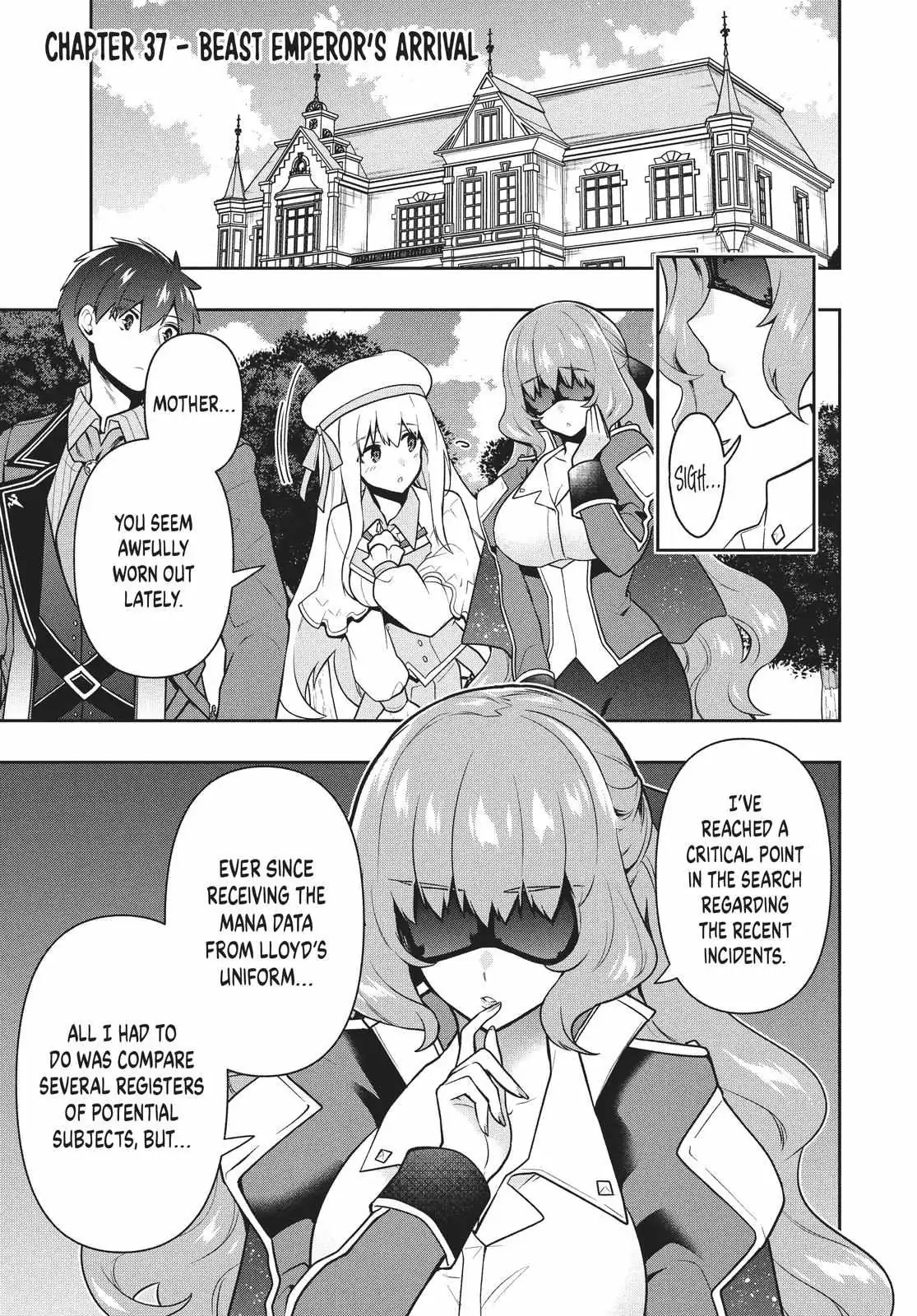 Roku-Hime Wa Kami Goei Ni Koi Wo Suru: Saikyou No Shugo Kishi, Tenseishite Mahou Gakuen Ni Iku Chapter 37 page 1 - 