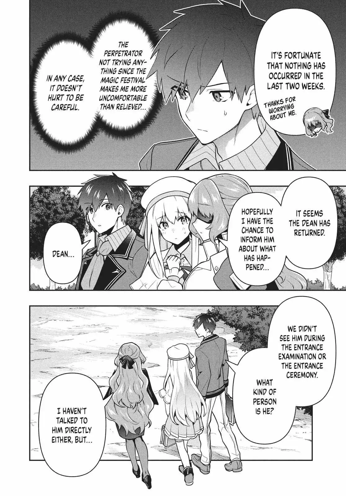 Roku-Hime Wa Kami Goei Ni Koi Wo Suru: Saikyou No Shugo Kishi, Tenseishite Mahou Gakuen Ni Iku Chapter 37 page 2 - 