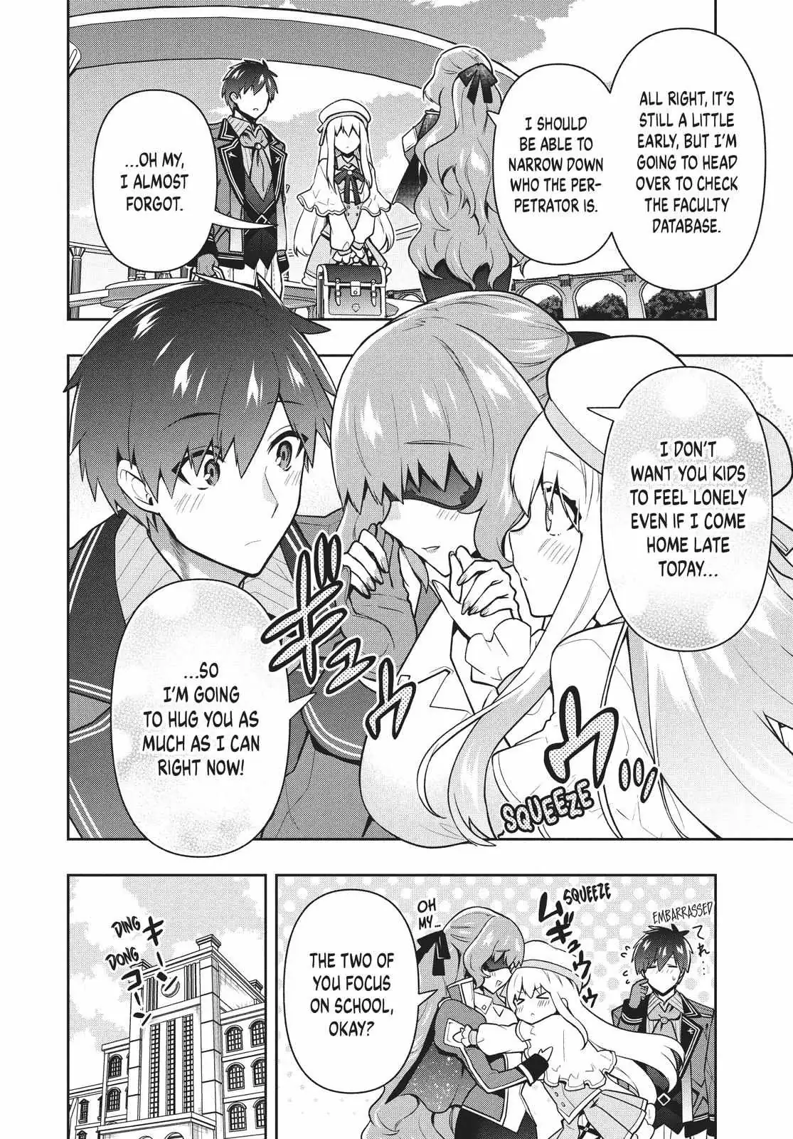 Roku-Hime Wa Kami Goei Ni Koi Wo Suru: Saikyou No Shugo Kishi, Tenseishite Mahou Gakuen Ni Iku Chapter 37 page 4 - 