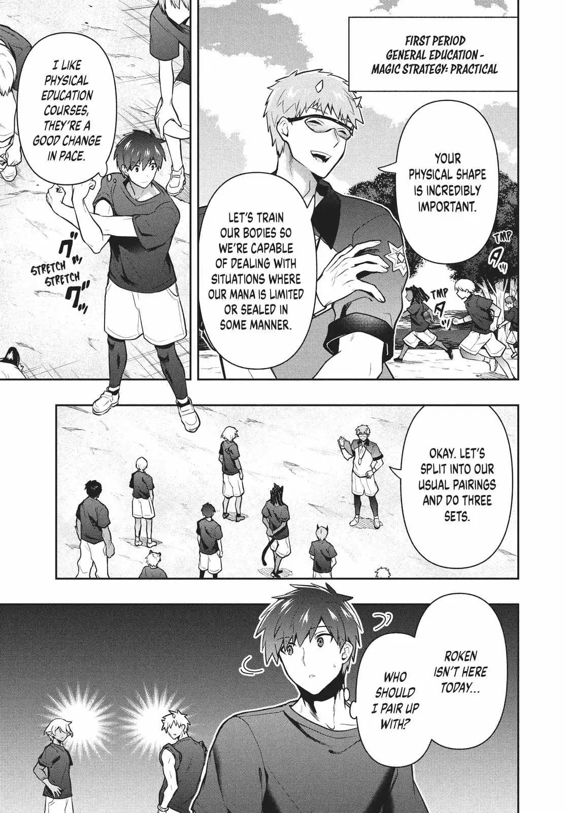 Roku-Hime Wa Kami Goei Ni Koi Wo Suru: Saikyou No Shugo Kishi, Tenseishite Mahou Gakuen Ni Iku Chapter 37 page 5 - 