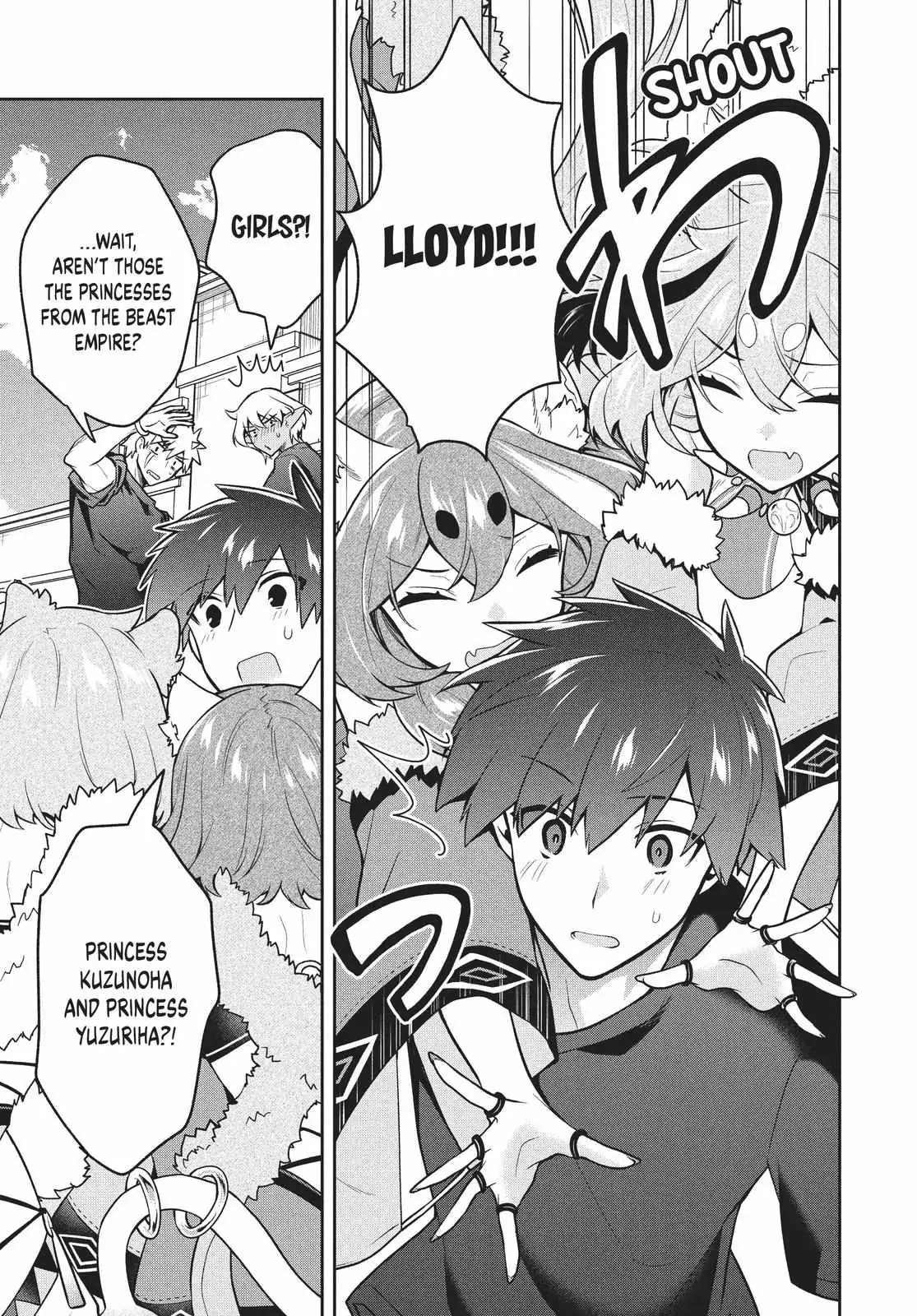 Roku-Hime Wa Kami Goei Ni Koi Wo Suru: Saikyou No Shugo Kishi, Tenseishite Mahou Gakuen Ni Iku Chapter 37 page 7 - 
