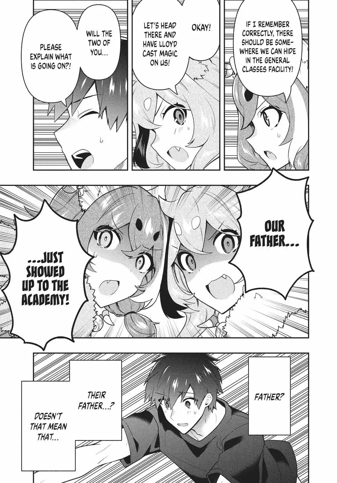 Roku-Hime Wa Kami Goei Ni Koi Wo Suru: Saikyou No Shugo Kishi, Tenseishite Mahou Gakuen Ni Iku Chapter 37 page 9 - 