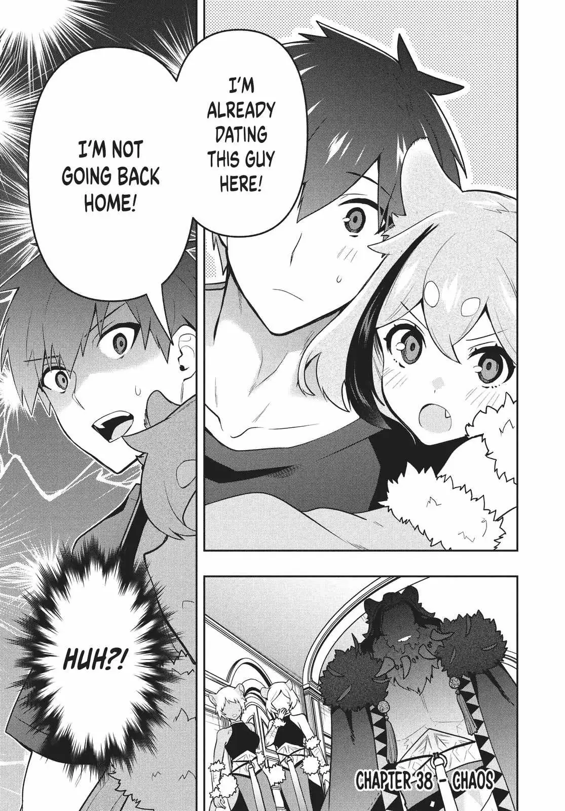 Roku-Hime Wa Kami Goei Ni Koi Wo Suru: Saikyou No Shugo Kishi, Tenseishite Mahou Gakuen Ni Iku Chapter 38 page 1 - 