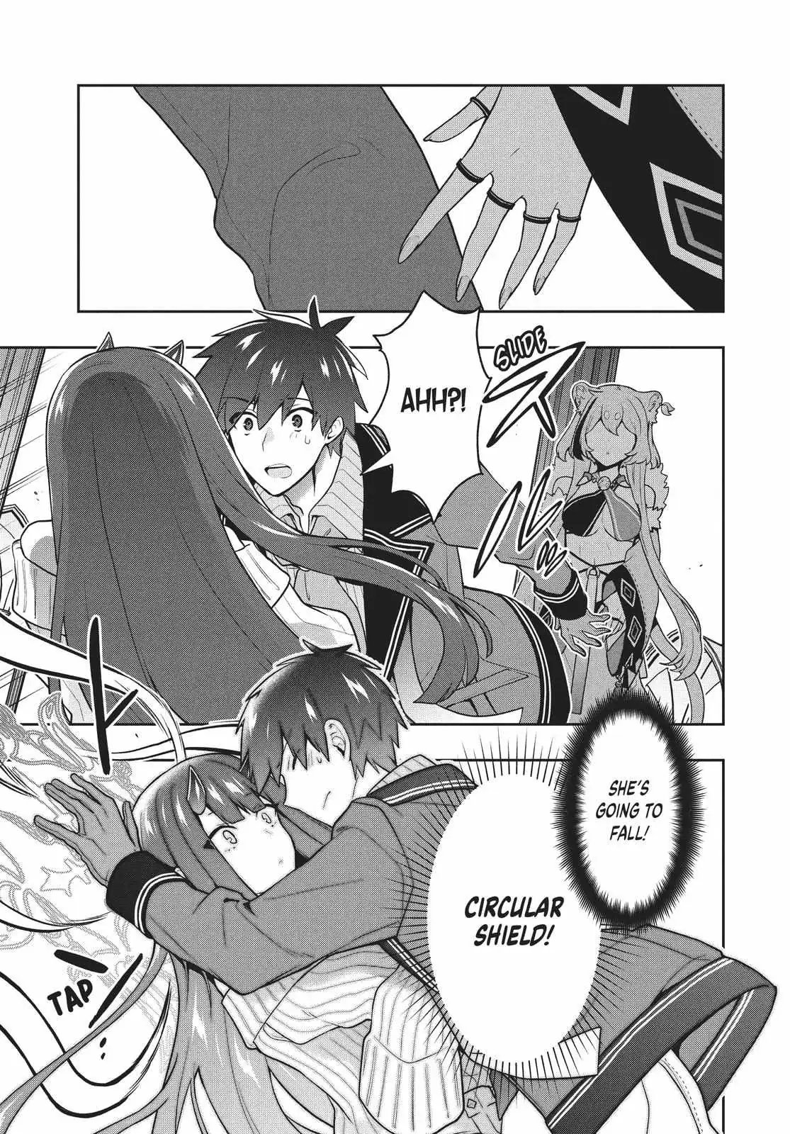 Roku-Hime Wa Kami Goei Ni Koi Wo Suru: Saikyou No Shugo Kishi, Tenseishite Mahou Gakuen Ni Iku Chapter 38 page 19 - 