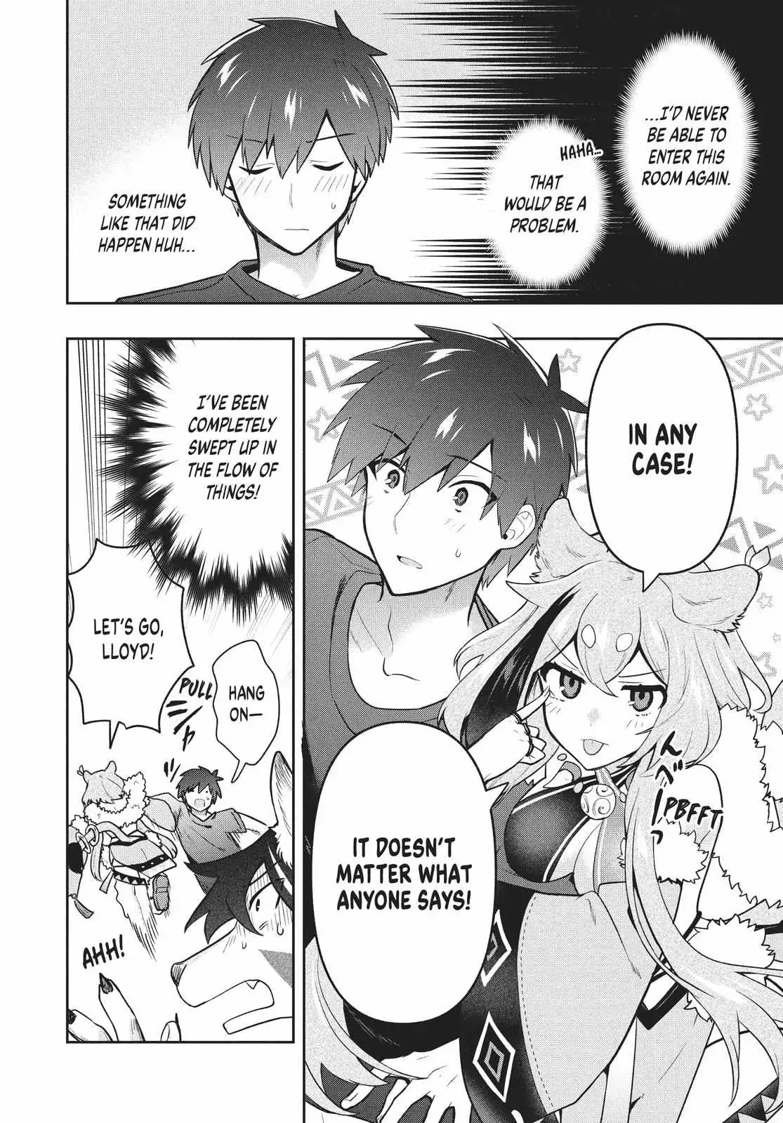 Roku-Hime Wa Kami Goei Ni Koi Wo Suru: Saikyou No Shugo Kishi, Tenseishite Mahou Gakuen Ni Iku Chapter 38 page 8 - 