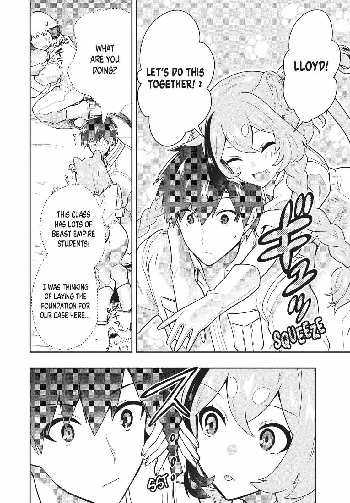 Roku-Hime Wa Kami Goei Ni Koi Wo Suru: Saikyou No Shugo Kishi, Tenseishite Mahou Gakuen Ni Iku Chapter 38 page 10 - 