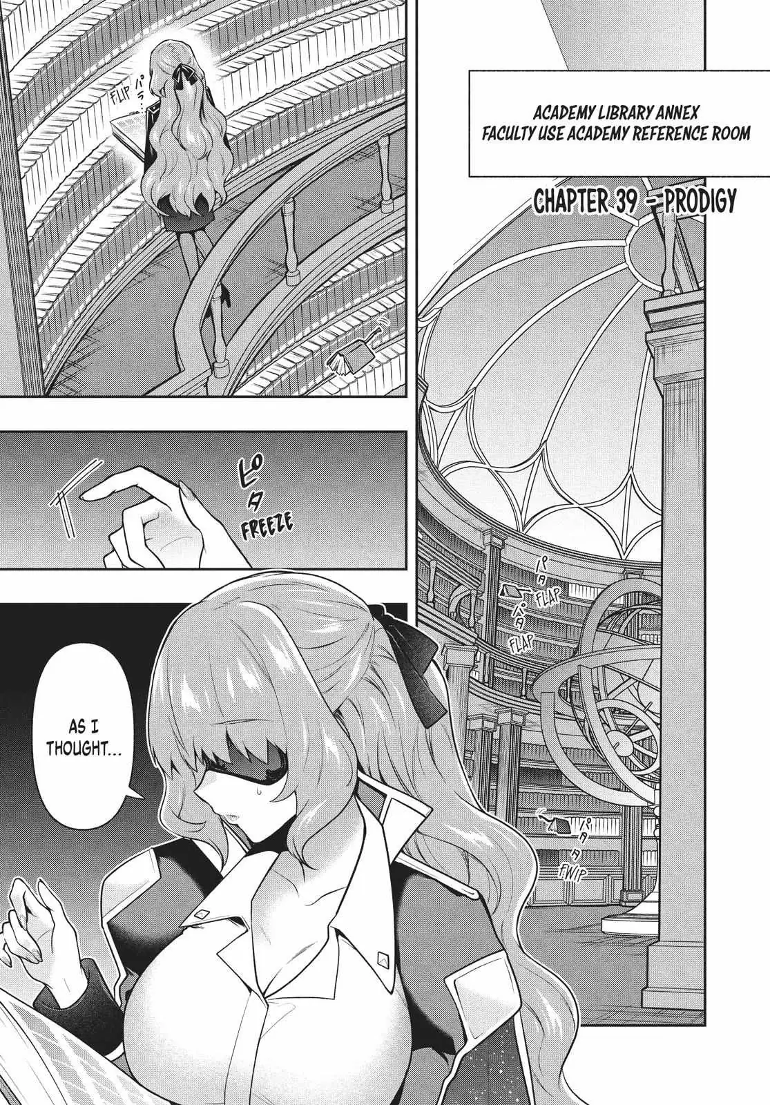 Roku-Hime Wa Kami Goei Ni Koi Wo Suru: Saikyou No Shugo Kishi, Tenseishite Mahou Gakuen Ni Iku Chapter 39 page 1 - 