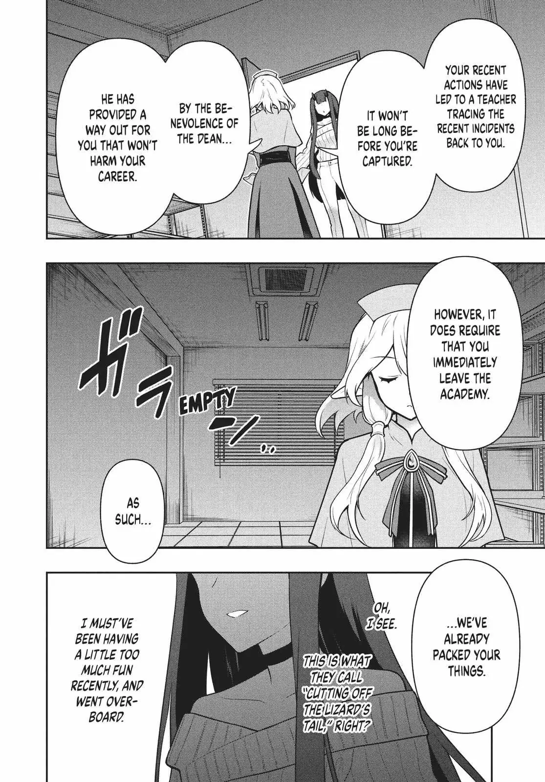 Roku-Hime Wa Kami Goei Ni Koi Wo Suru: Saikyou No Shugo Kishi, Tenseishite Mahou Gakuen Ni Iku Chapter 39 page 18 - 