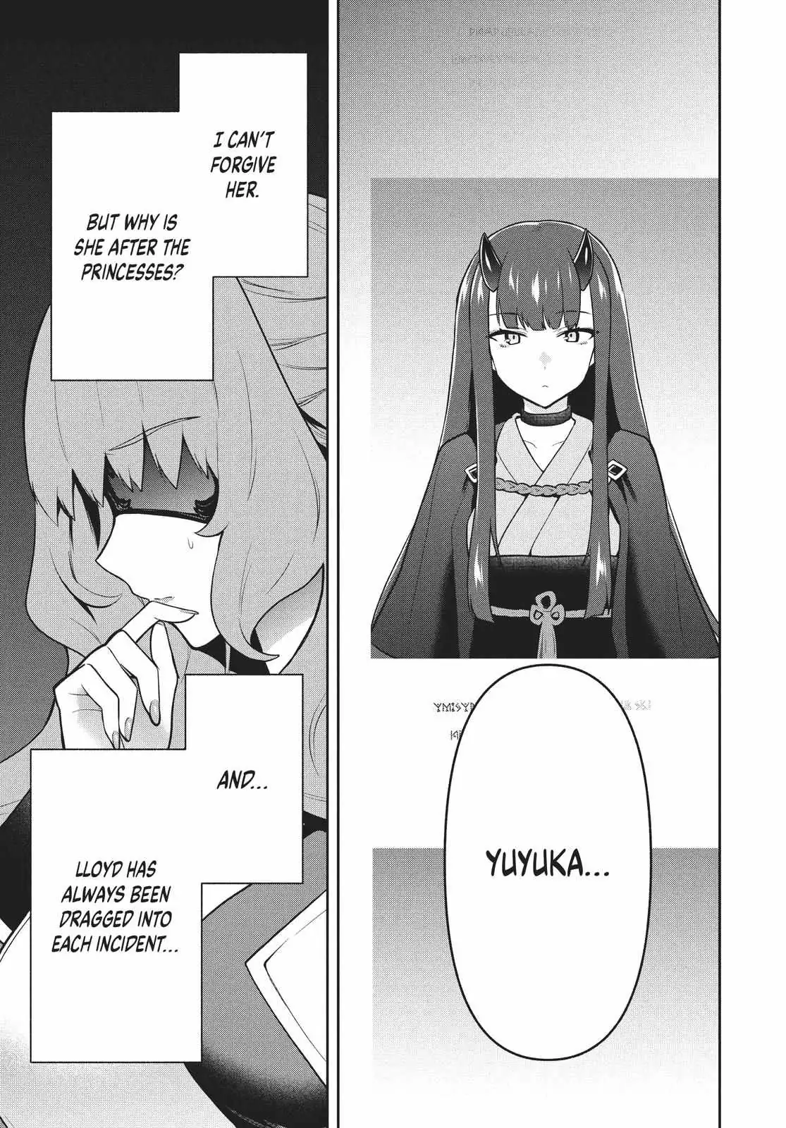 Roku-Hime Wa Kami Goei Ni Koi Wo Suru: Saikyou No Shugo Kishi, Tenseishite Mahou Gakuen Ni Iku Chapter 39 page 3 - 