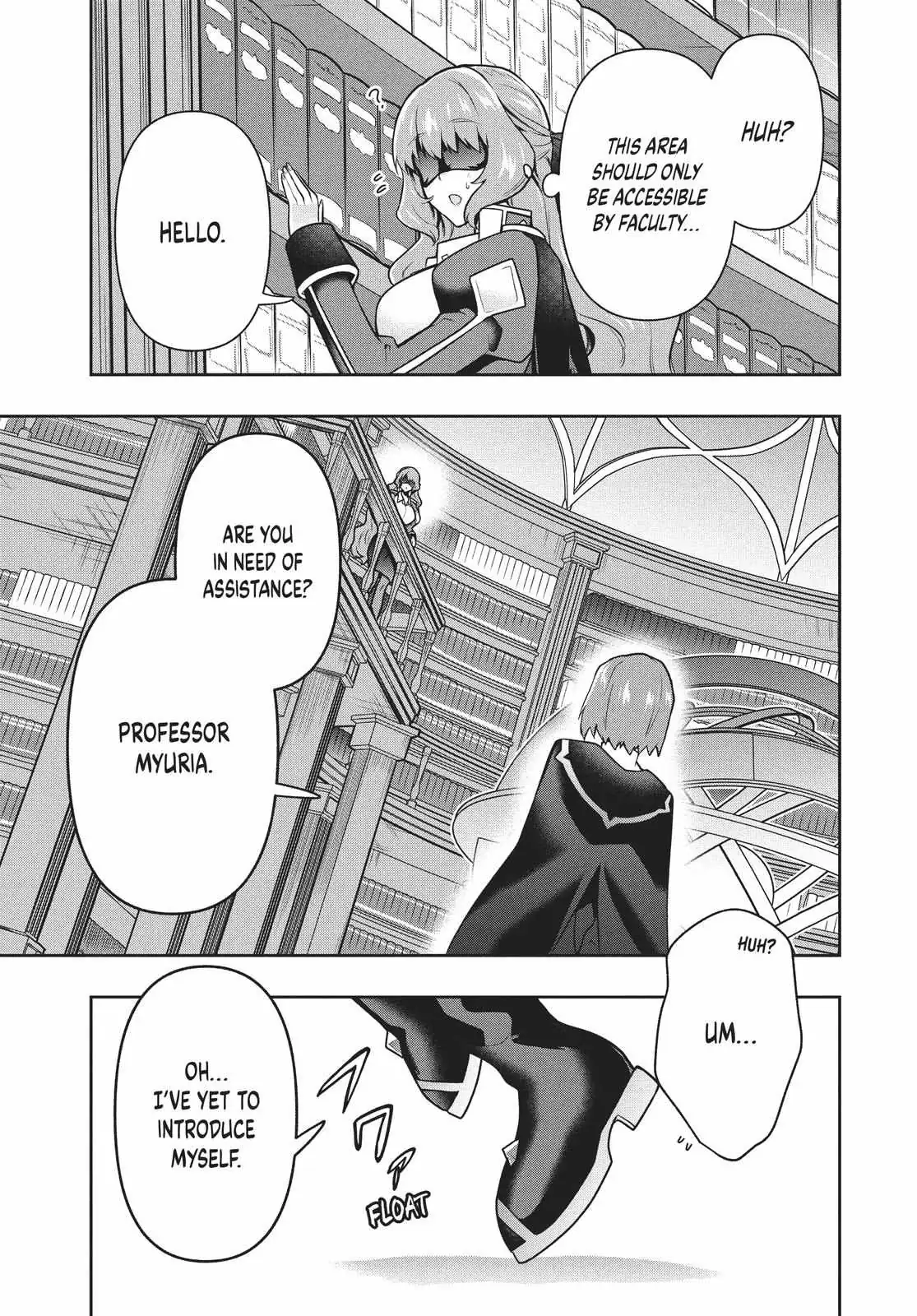 Roku-Hime Wa Kami Goei Ni Koi Wo Suru: Saikyou No Shugo Kishi, Tenseishite Mahou Gakuen Ni Iku Chapter 39 page 5 - 