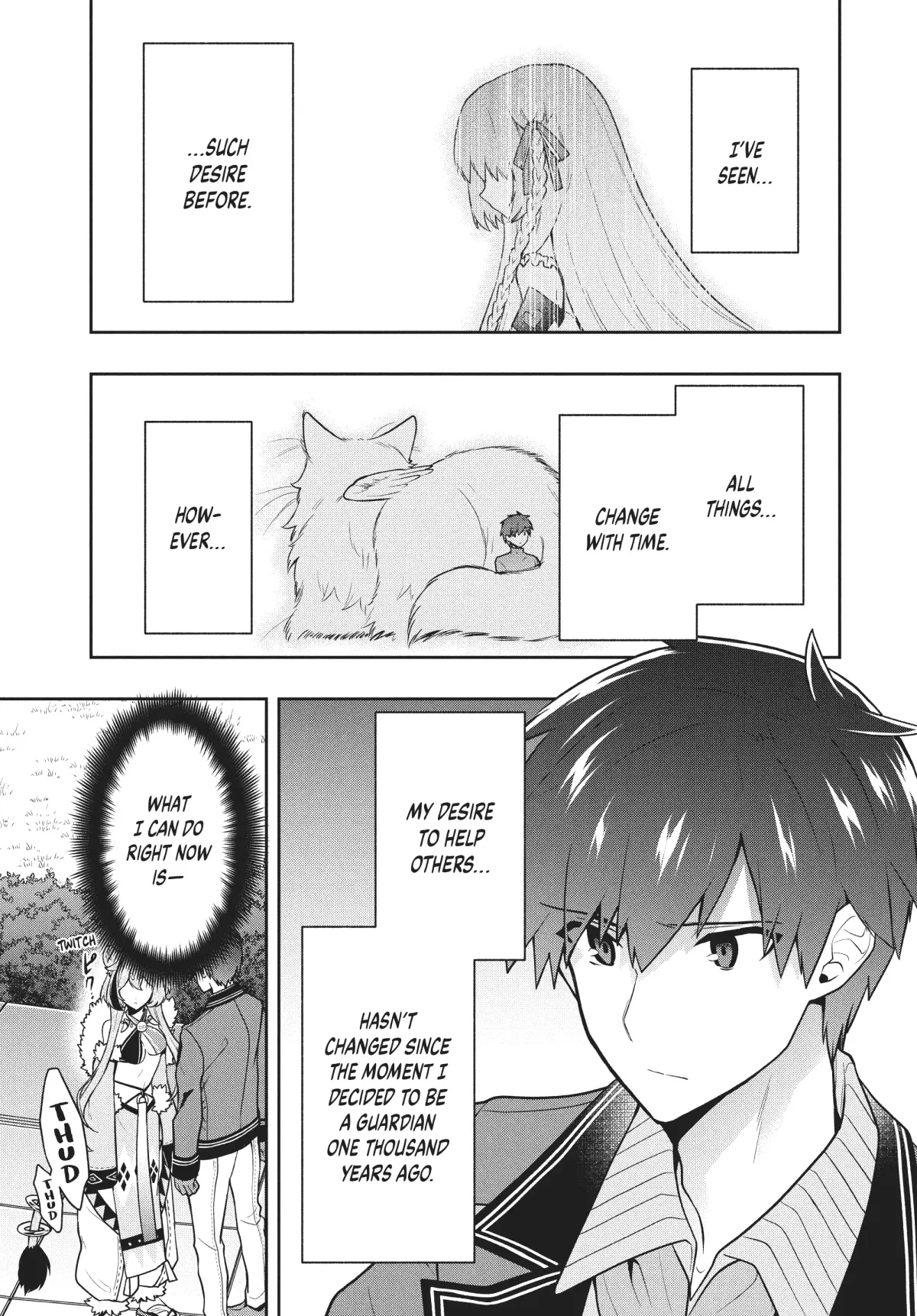 Roku-Hime Wa Kami Goei Ni Koi Wo Suru: Saikyou No Shugo Kishi, Tenseishite Mahou Gakuen Ni Iku Chapter 40 page 14 - 