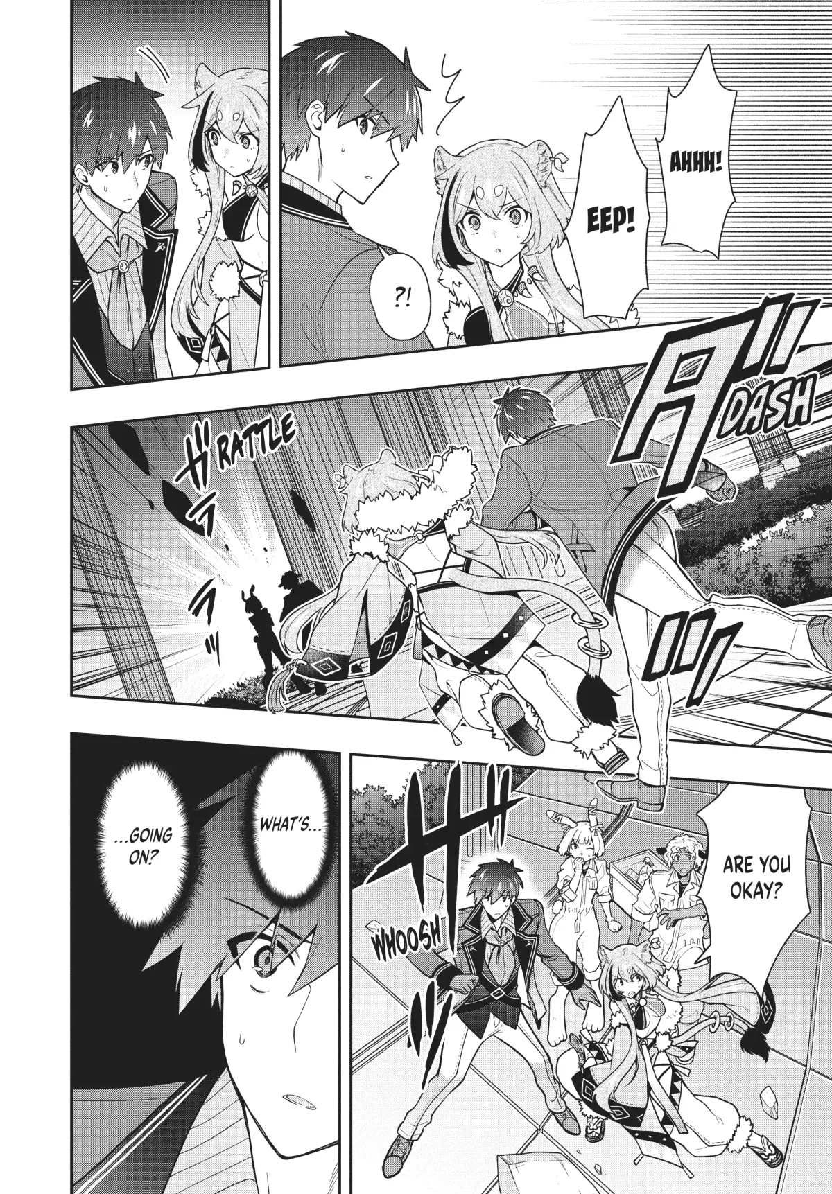 Roku-Hime Wa Kami Goei Ni Koi Wo Suru: Saikyou No Shugo Kishi, Tenseishite Mahou Gakuen Ni Iku Chapter 40 page 15 - 