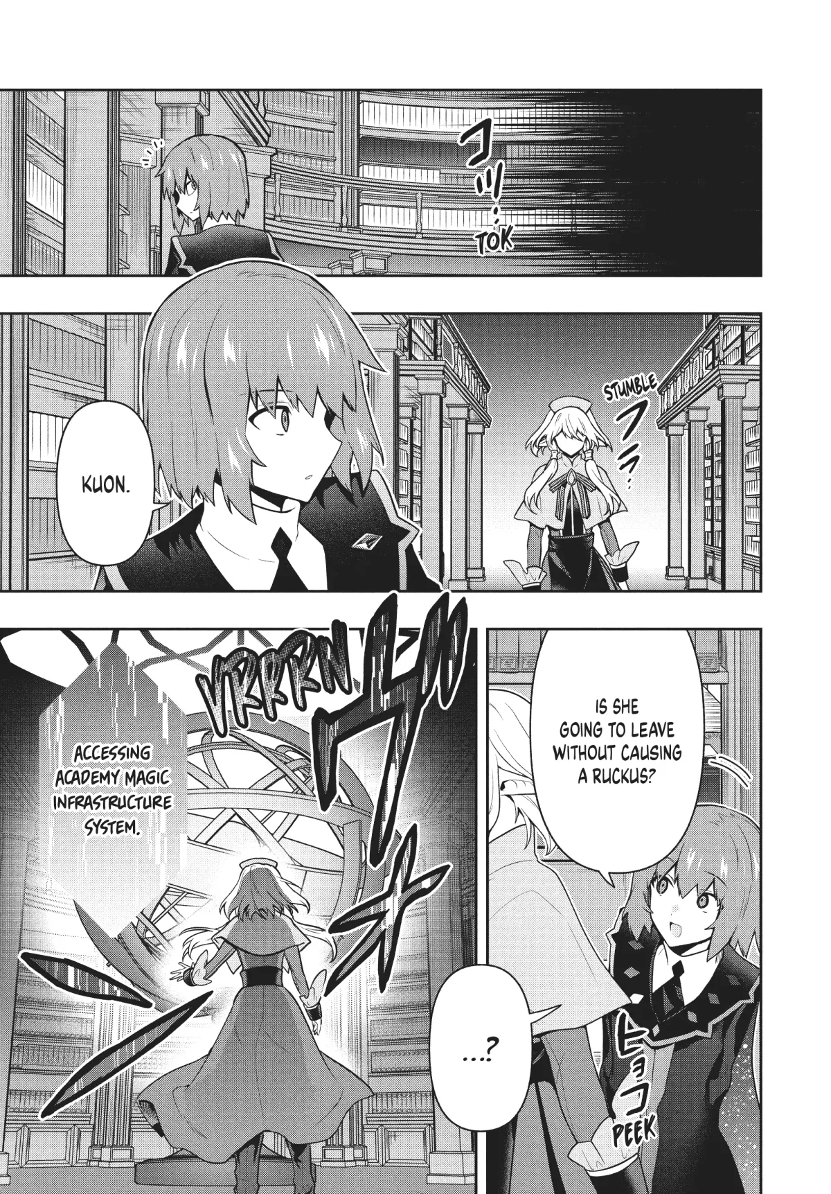Roku-Hime Wa Kami Goei Ni Koi Wo Suru: Saikyou No Shugo Kishi, Tenseishite Mahou Gakuen Ni Iku Chapter 40 page 18 - 