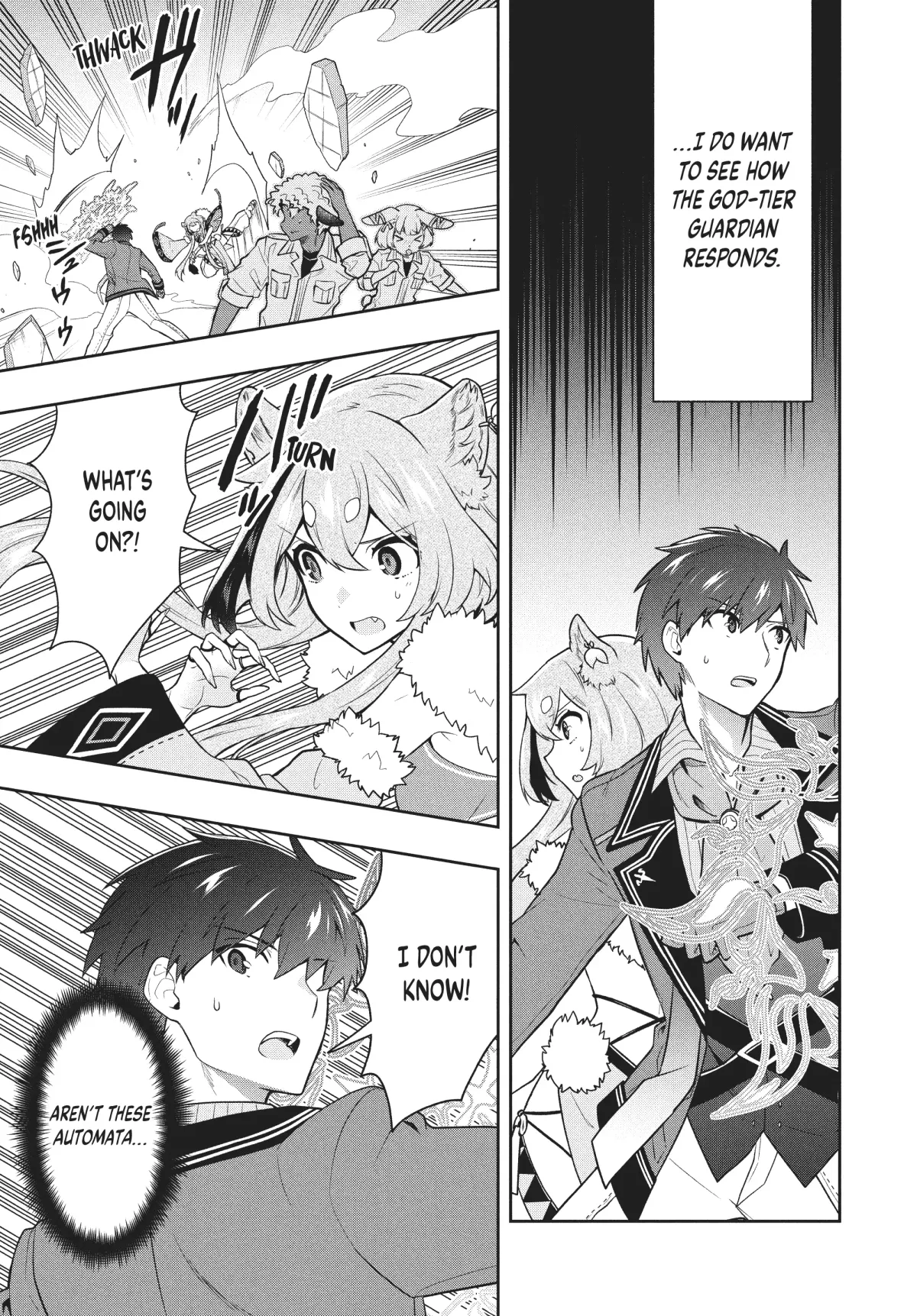 Roku-Hime Wa Kami Goei Ni Koi Wo Suru: Saikyou No Shugo Kishi, Tenseishite Mahou Gakuen Ni Iku Chapter 40 page 22 - 