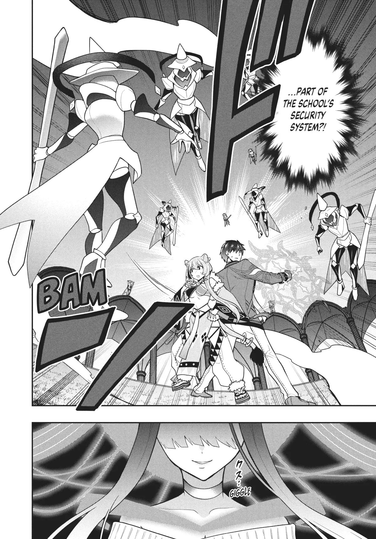 Roku-Hime Wa Kami Goei Ni Koi Wo Suru: Saikyou No Shugo Kishi, Tenseishite Mahou Gakuen Ni Iku Chapter 40 page 23 - 