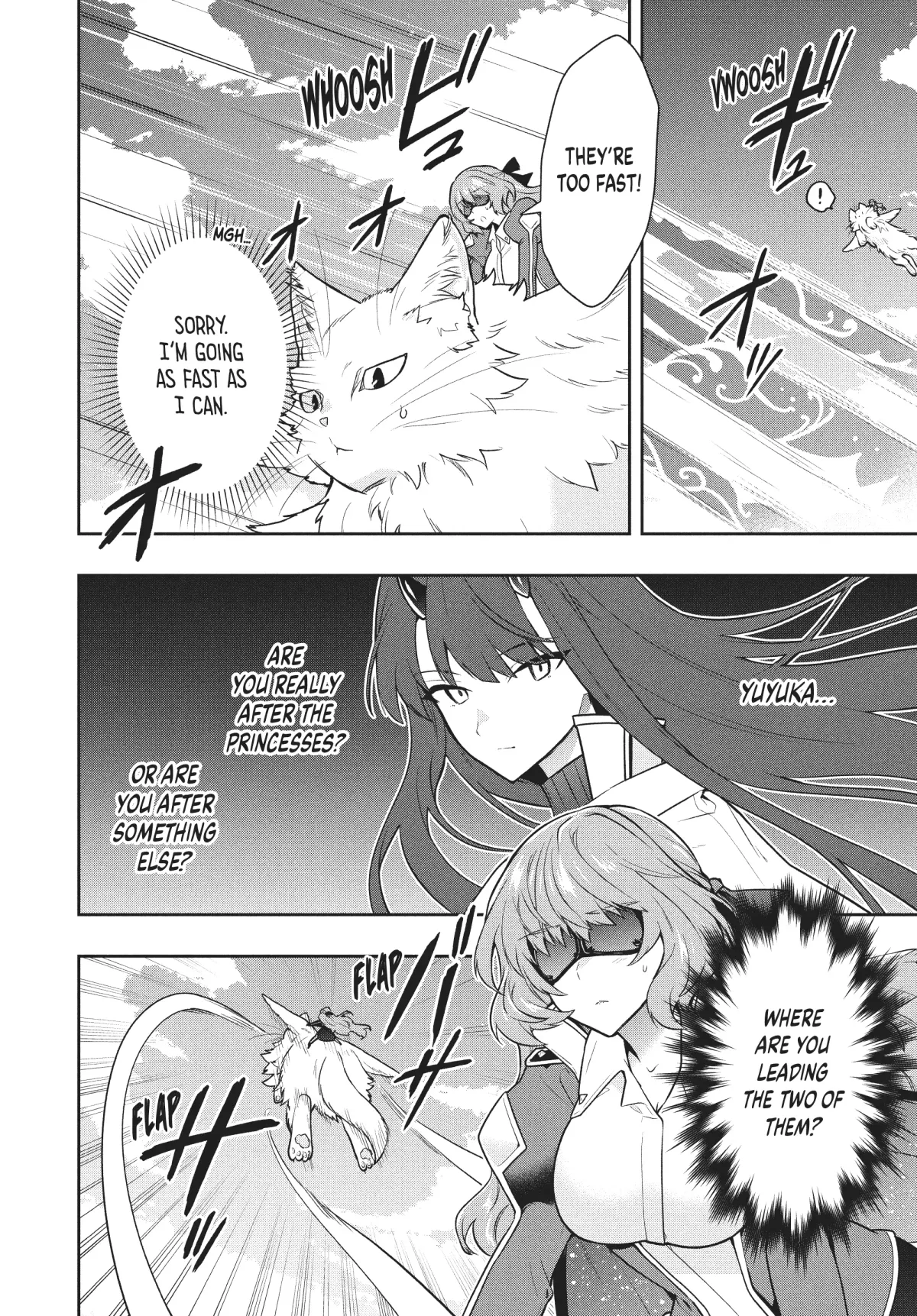 Roku-Hime Wa Kami Goei Ni Koi Wo Suru: Saikyou No Shugo Kishi, Tenseishite Mahou Gakuen Ni Iku Chapter 41 page 12 - 