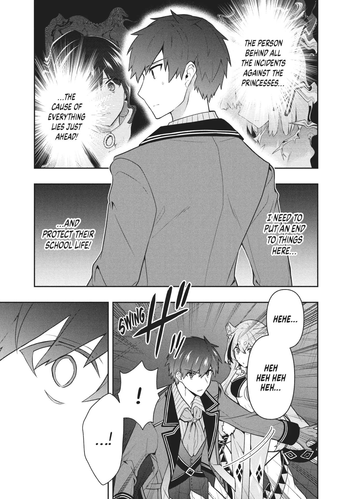 Roku-Hime Wa Kami Goei Ni Koi Wo Suru: Saikyou No Shugo Kishi, Tenseishite Mahou Gakuen Ni Iku Chapter 41 page 17 - 