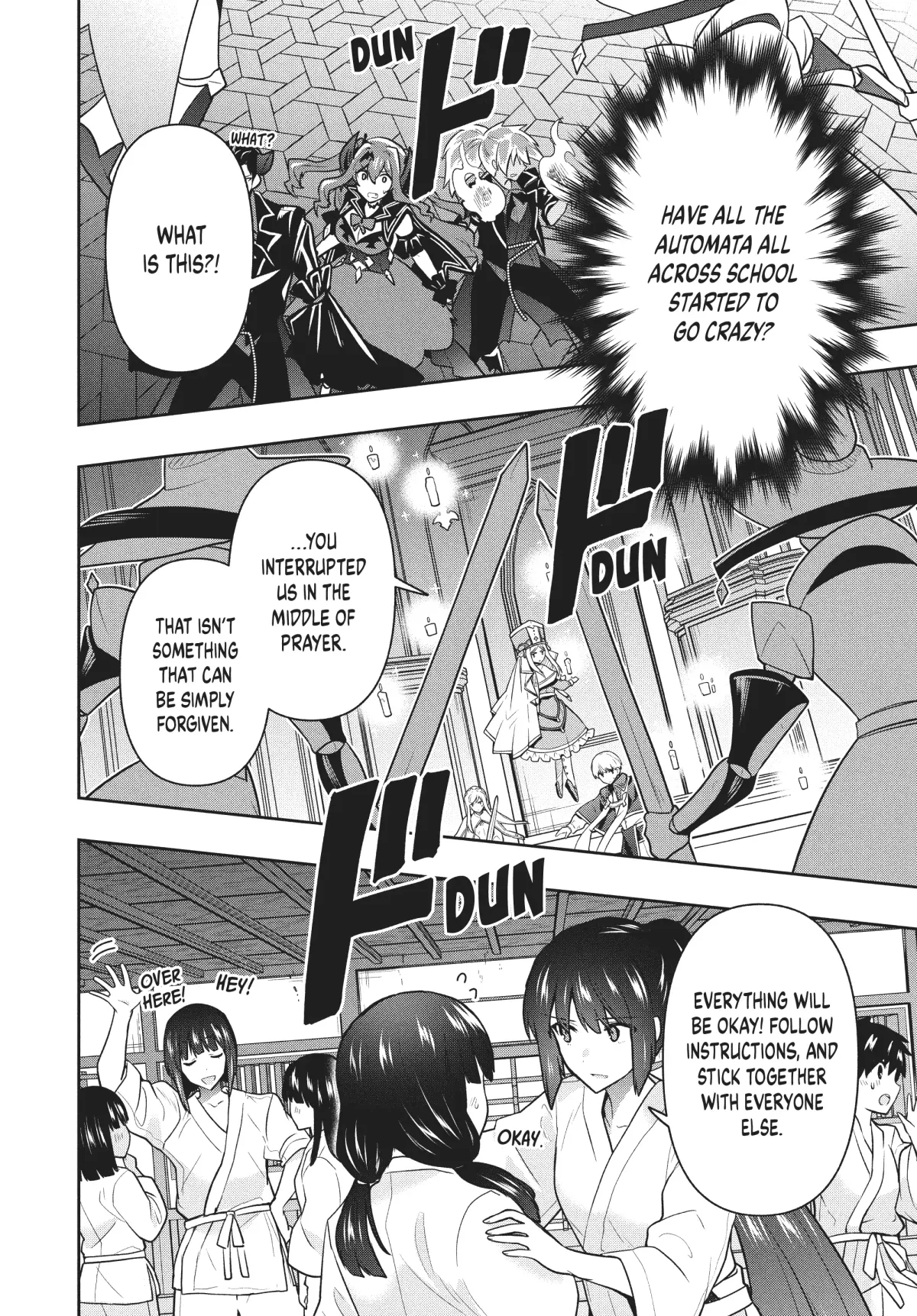 Roku-Hime Wa Kami Goei Ni Koi Wo Suru: Saikyou No Shugo Kishi, Tenseishite Mahou Gakuen Ni Iku Chapter 41 page 4 - 