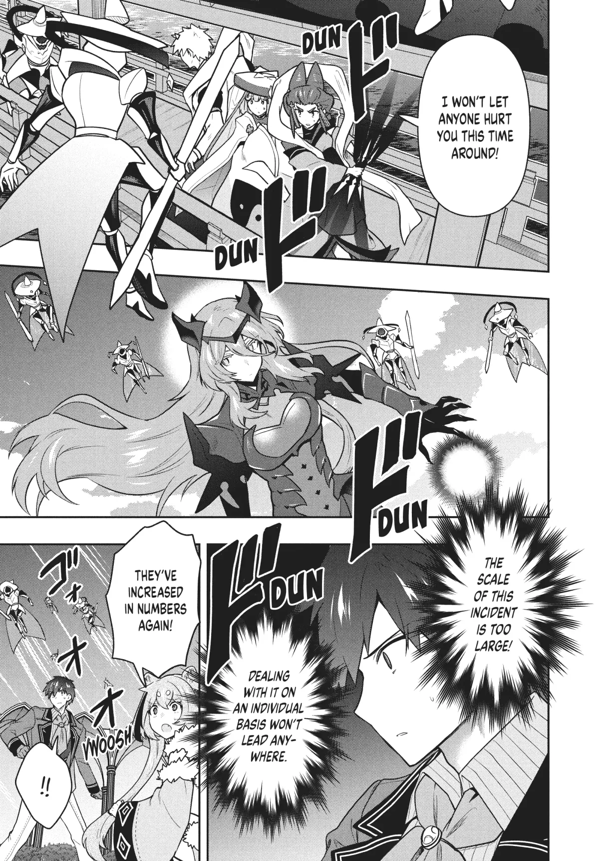 Roku-Hime Wa Kami Goei Ni Koi Wo Suru: Saikyou No Shugo Kishi, Tenseishite Mahou Gakuen Ni Iku Chapter 41 page 5 - 