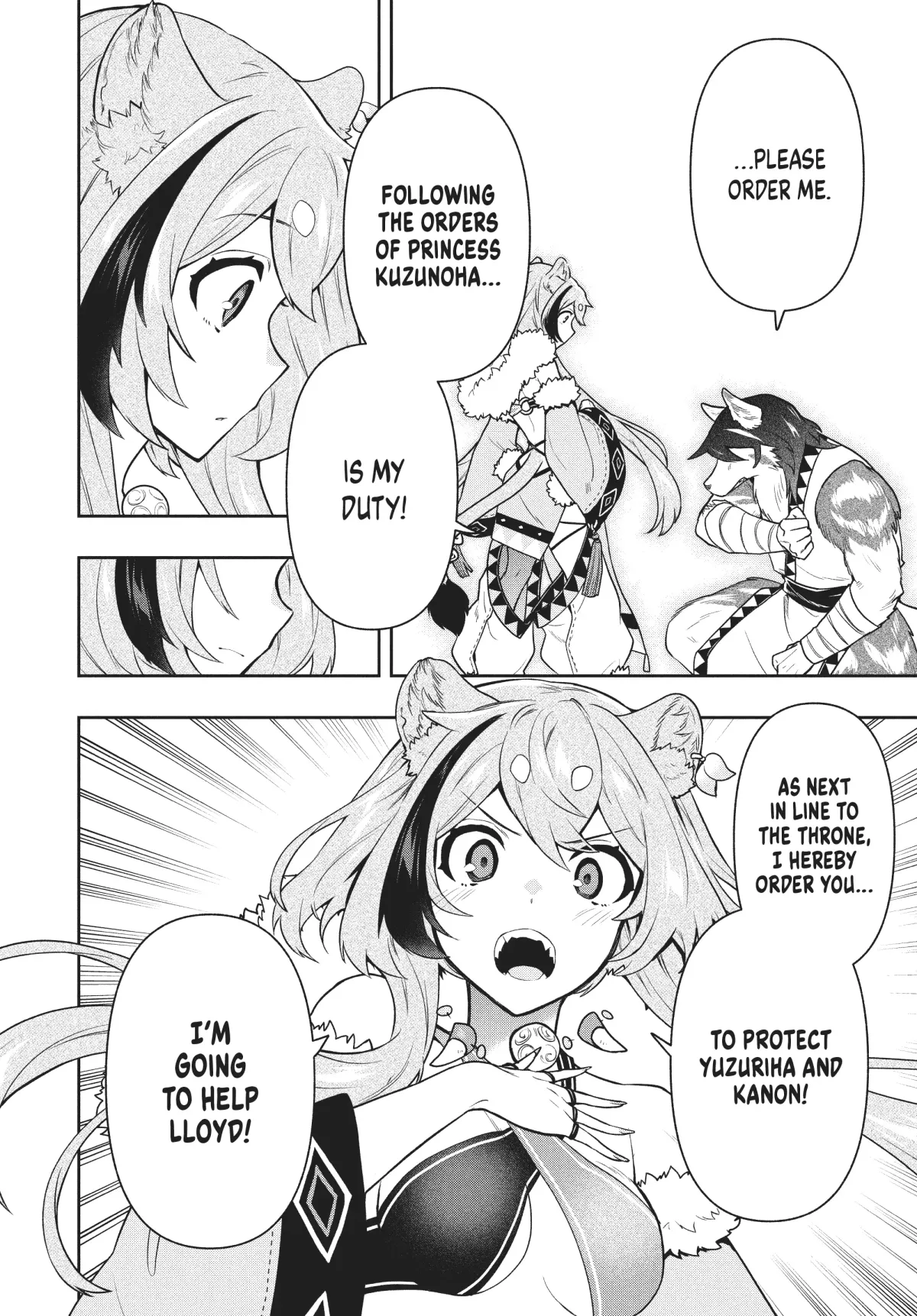 Roku-Hime Wa Kami Goei Ni Koi Wo Suru: Saikyou No Shugo Kishi, Tenseishite Mahou Gakuen Ni Iku Chapter 41 page 8 - 