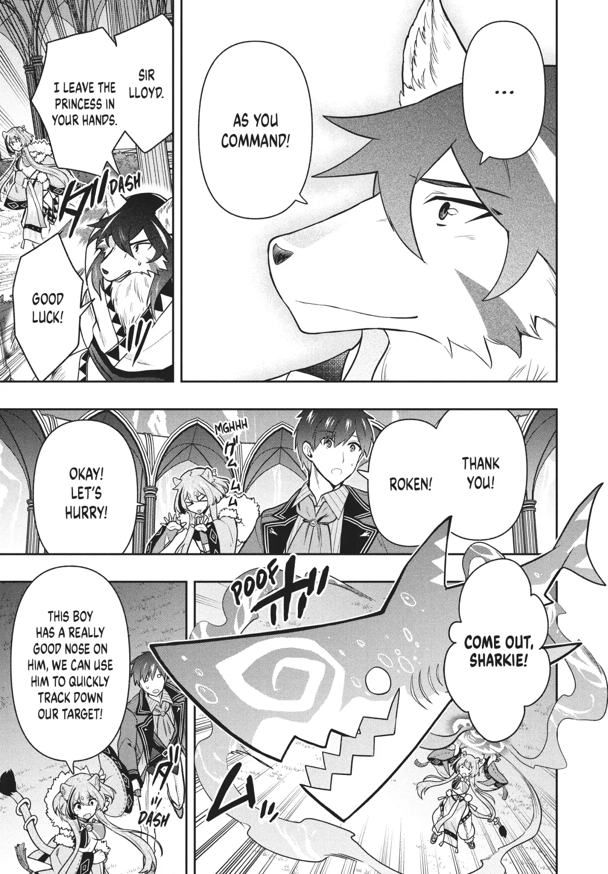 Roku-Hime Wa Kami Goei Ni Koi Wo Suru: Saikyou No Shugo Kishi, Tenseishite Mahou Gakuen Ni Iku Chapter 41 page 9 - 