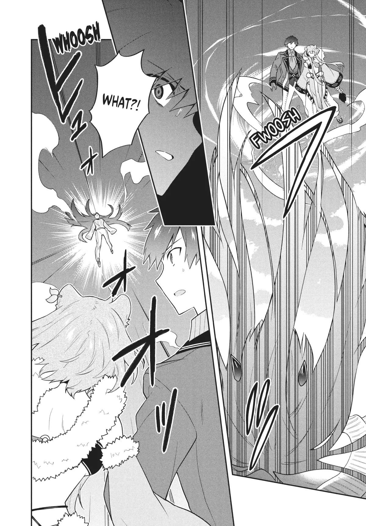 Roku-Hime Wa Kami Goei Ni Koi Wo Suru: Saikyou No Shugo Kishi, Tenseishite Mahou Gakuen Ni Iku Chapter 43 page 22 - 