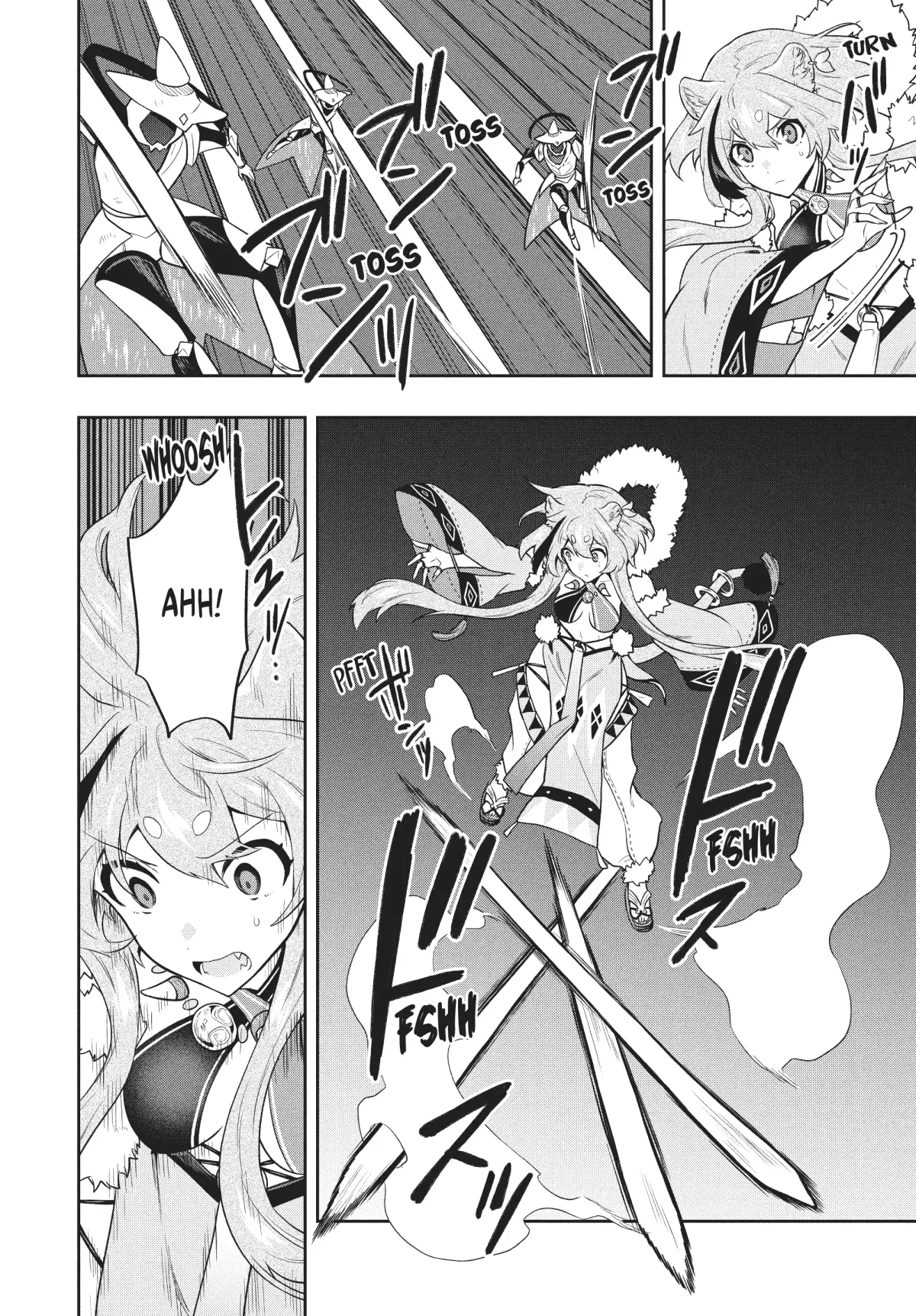Roku-Hime Wa Kami Goei Ni Koi Wo Suru: Saikyou No Shugo Kishi, Tenseishite Mahou Gakuen Ni Iku Chapter 43 page 10 - 