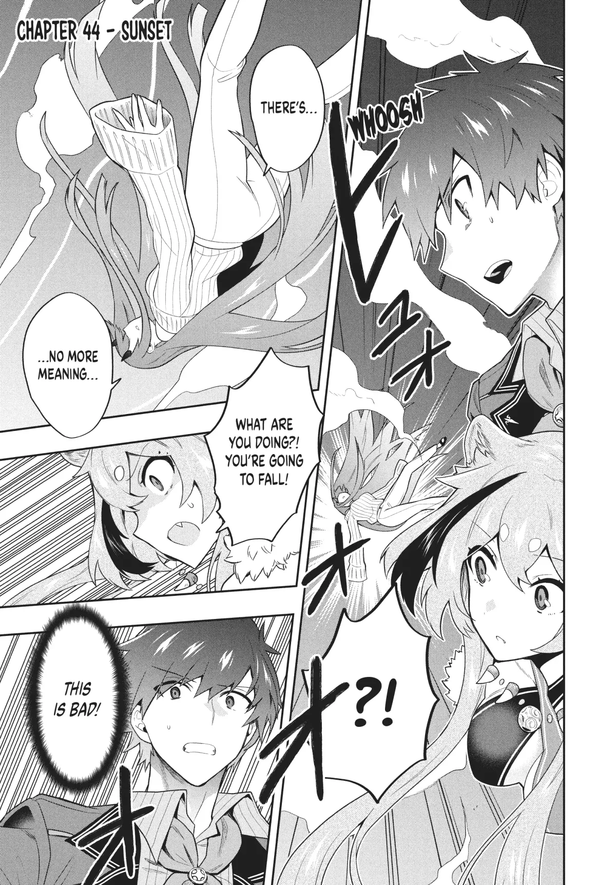 Roku-Hime Wa Kami Goei Ni Koi Wo Suru: Saikyou No Shugo Kishi, Tenseishite Mahou Gakuen Ni Iku Chapter 44 page 1 - 