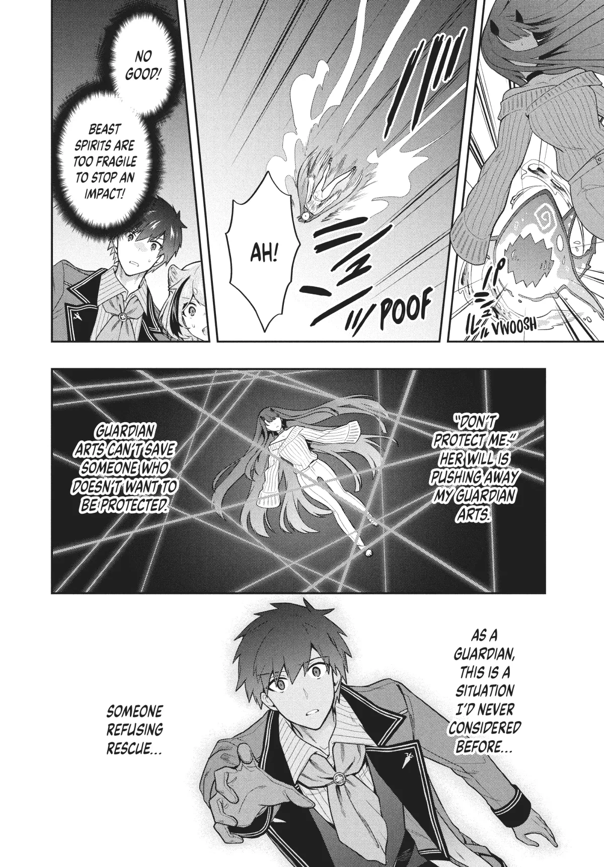 Roku-Hime Wa Kami Goei Ni Koi Wo Suru: Saikyou No Shugo Kishi, Tenseishite Mahou Gakuen Ni Iku Chapter 44 page 4 - 