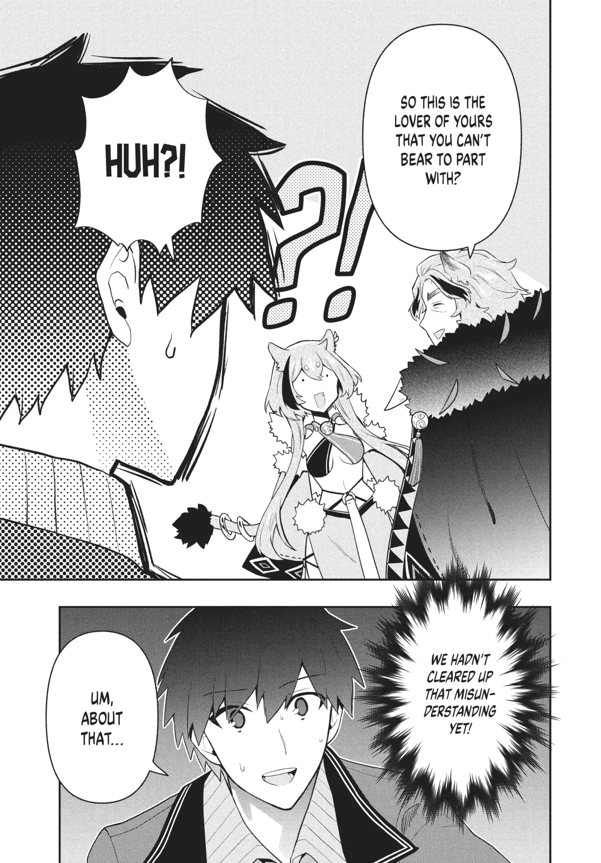 Roku-Hime Wa Kami Goei Ni Koi Wo Suru: Saikyou No Shugo Kishi, Tenseishite Mahou Gakuen Ni Iku Chapter 45 page 17 - 