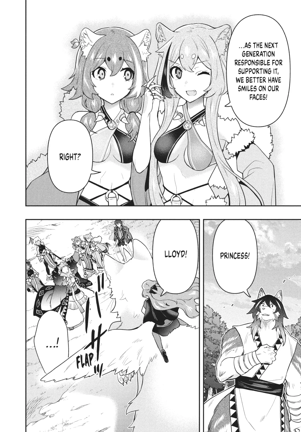Roku-Hime Wa Kami Goei Ni Koi Wo Suru: Saikyou No Shugo Kishi, Tenseishite Mahou Gakuen Ni Iku Chapter 45 page 8 - 