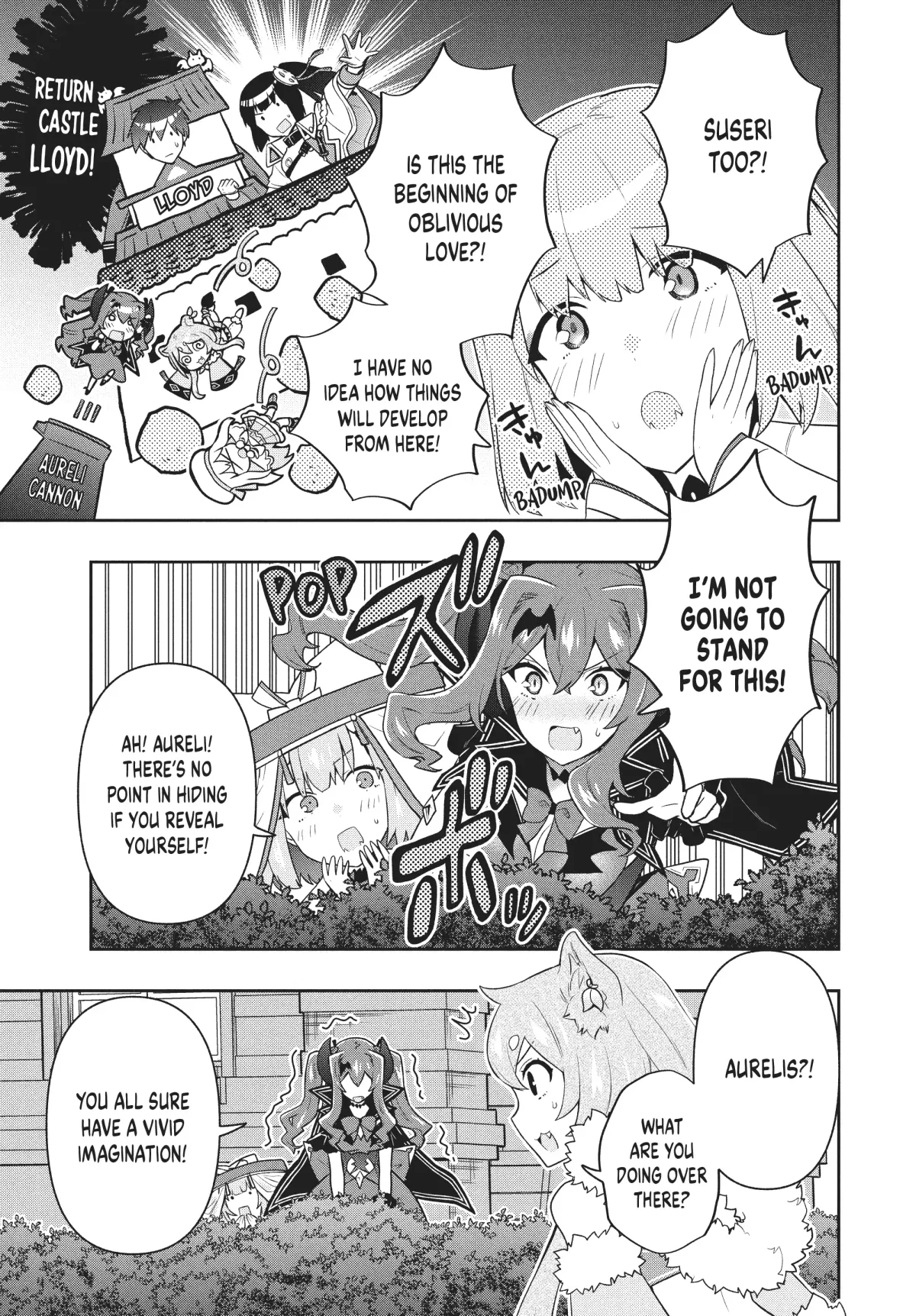 Roku-Hime Wa Kami Goei Ni Koi Wo Suru: Saikyou No Shugo Kishi, Tenseishite Mahou Gakuen Ni Iku Chapter 46 page 11 - 