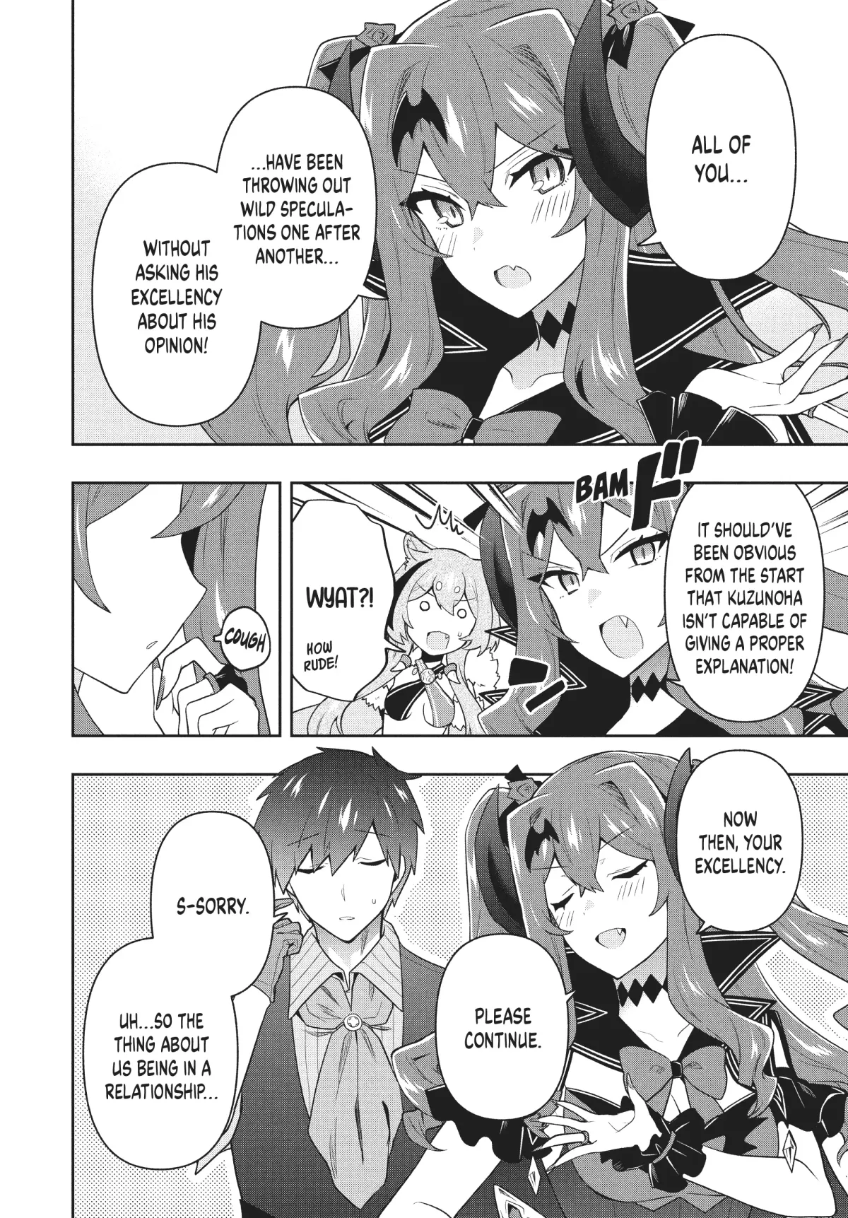 Roku-Hime Wa Kami Goei Ni Koi Wo Suru: Saikyou No Shugo Kishi, Tenseishite Mahou Gakuen Ni Iku Chapter 46 page 12 - 