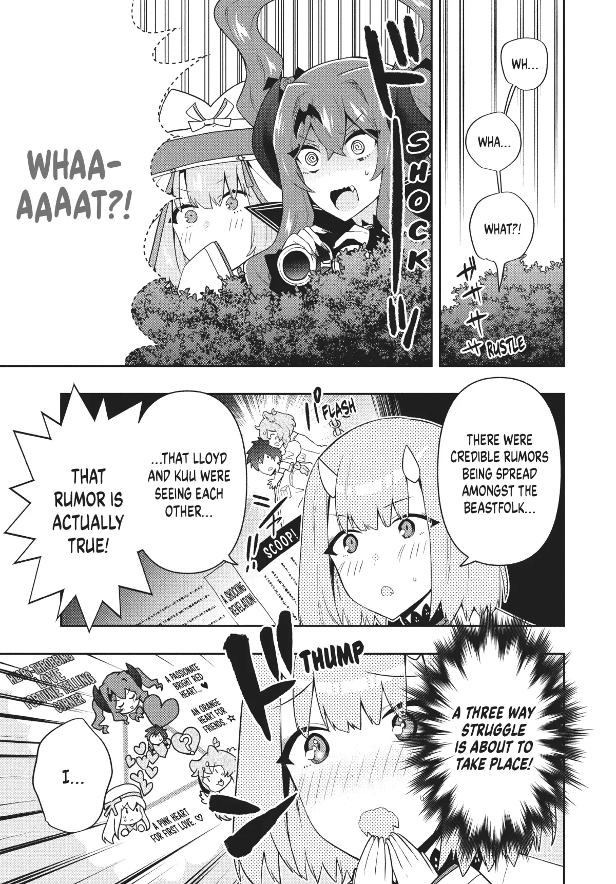Roku-Hime Wa Kami Goei Ni Koi Wo Suru: Saikyou No Shugo Kishi, Tenseishite Mahou Gakuen Ni Iku Chapter 46 page 7 - 