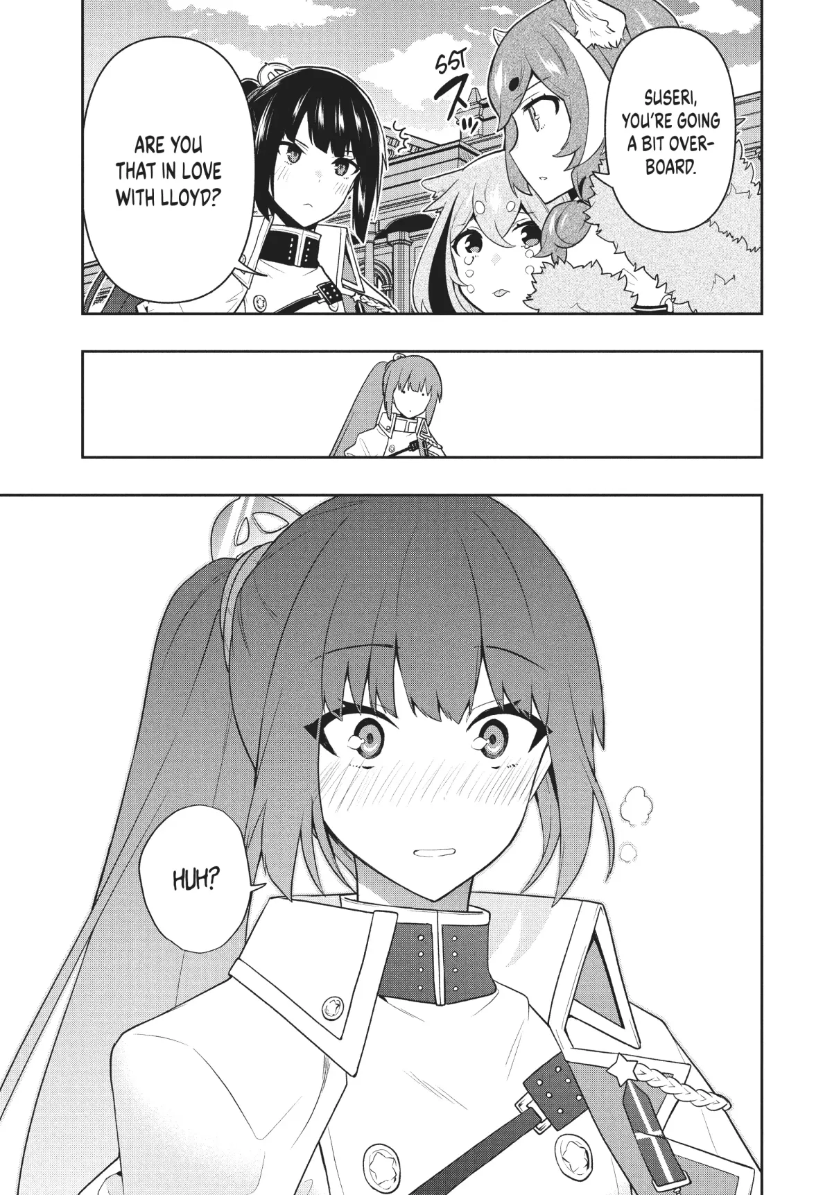 Roku-Hime Wa Kami Goei Ni Koi Wo Suru: Saikyou No Shugo Kishi, Tenseishite Mahou Gakuen Ni Iku Chapter 46 page 9 - 