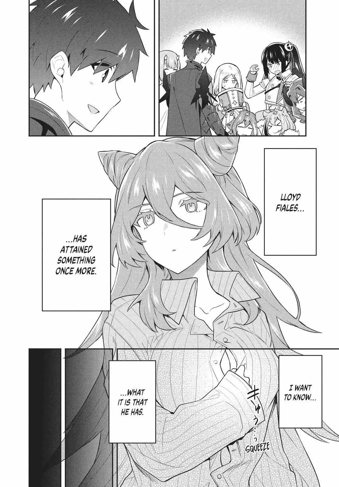 Roku-Hime Wa Kami Goei Ni Koi Wo Suru: Saikyou No Shugo Kishi, Tenseishite Mahou Gakuen Ni Iku Chapter 51 page 14 - 