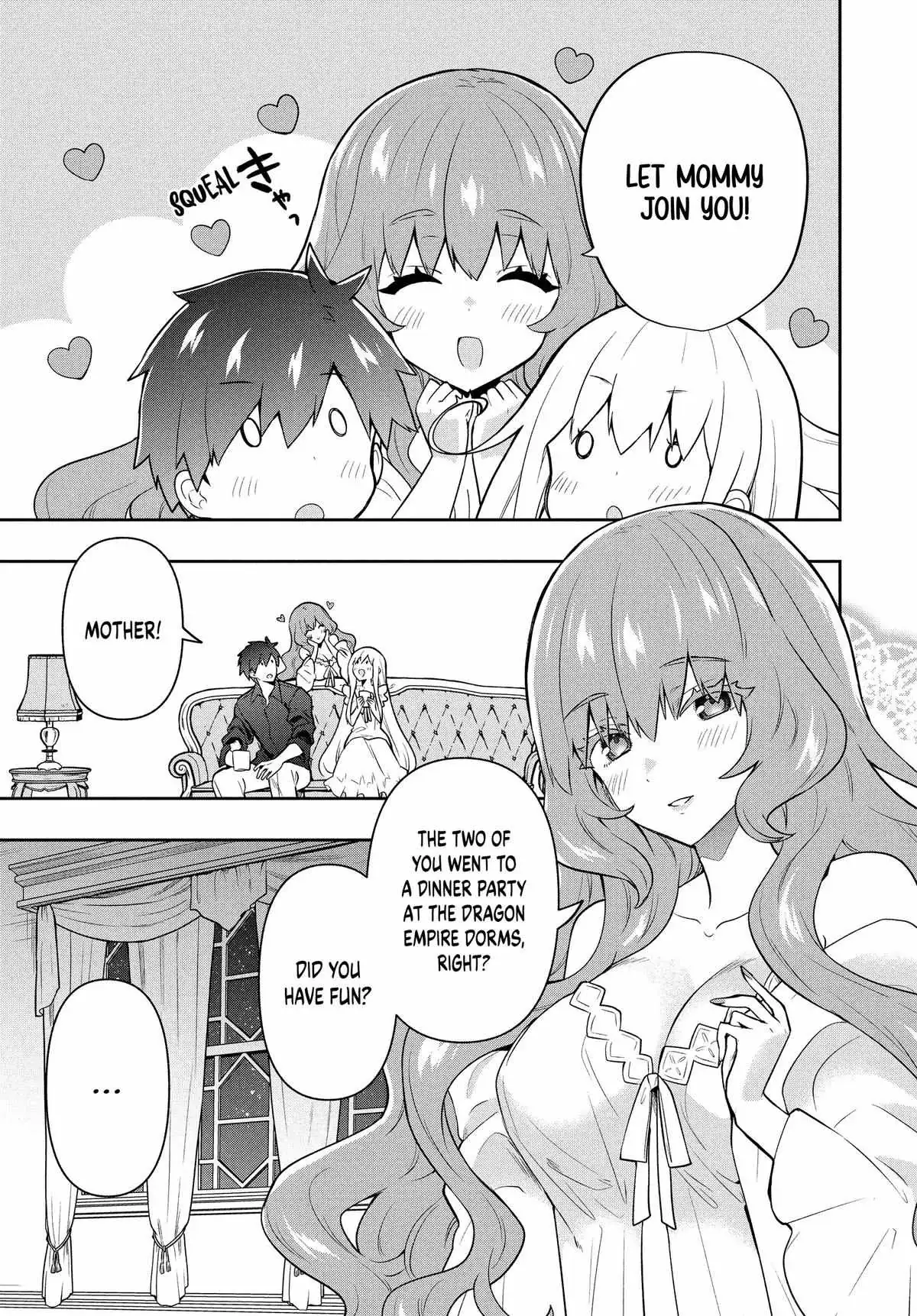 Roku-Hime Wa Kami Goei Ni Koi Wo Suru: Saikyou No Shugo Kishi, Tenseishite Mahou Gakuen Ni Iku Chapter 54 page 11 - 