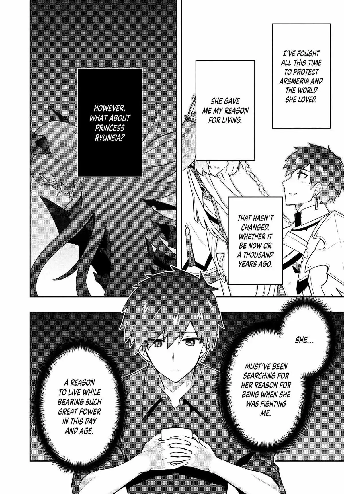 Roku-Hime Wa Kami Goei Ni Koi Wo Suru: Saikyou No Shugo Kishi, Tenseishite Mahou Gakuen Ni Iku Chapter 54 page 10 - 