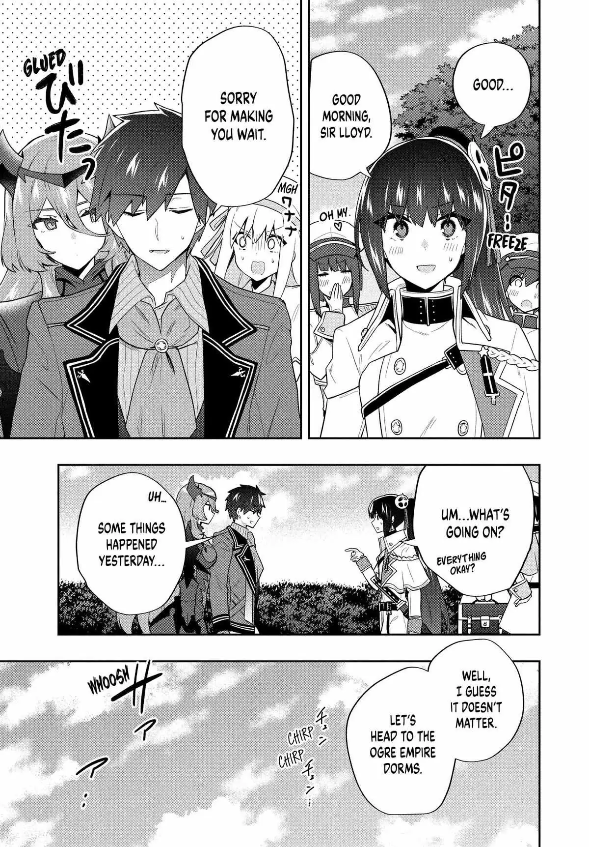 Roku-Hime Wa Kami Goei Ni Koi Wo Suru: Saikyou No Shugo Kishi, Tenseishite Mahou Gakuen Ni Iku Chapter 56 page 7 - 