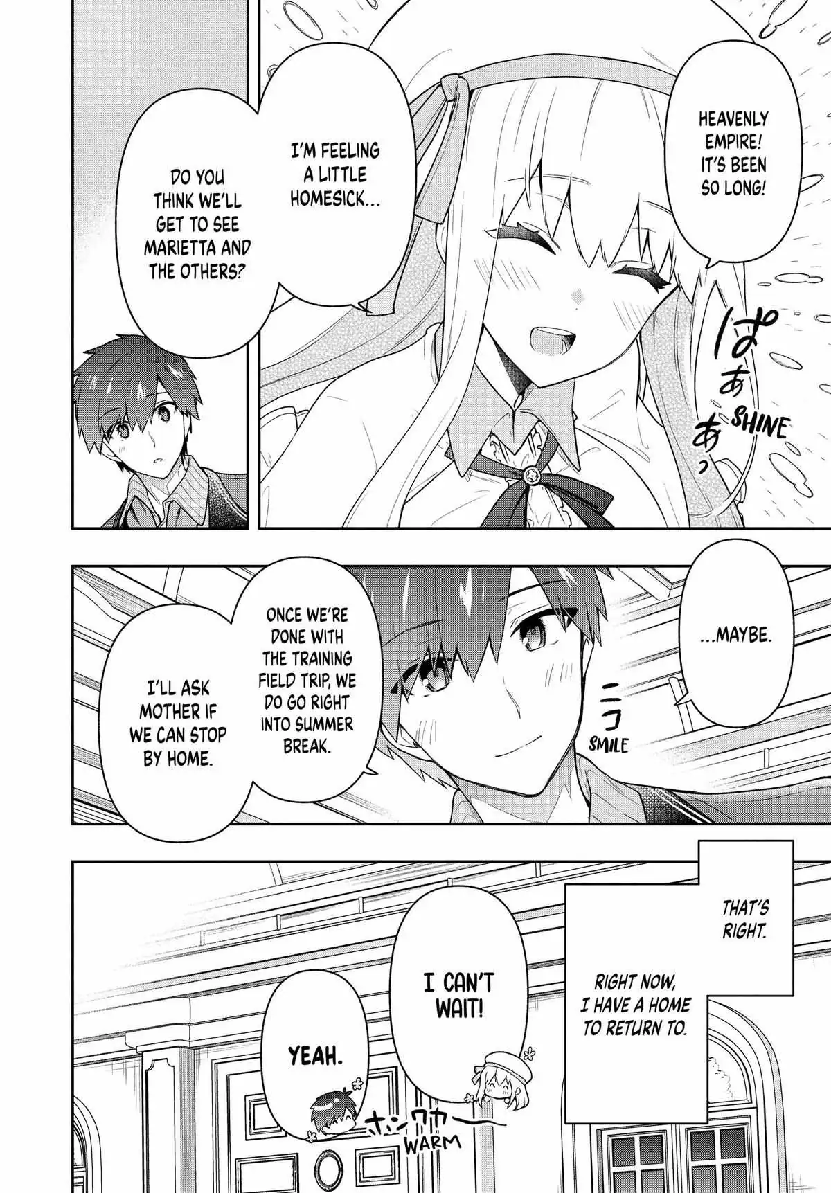 Roku-Hime Wa Kami Goei Ni Koi Wo Suru: Saikyou No Shugo Kishi, Tenseishite Mahou Gakuen Ni Iku Chapter 57 page 12 - 