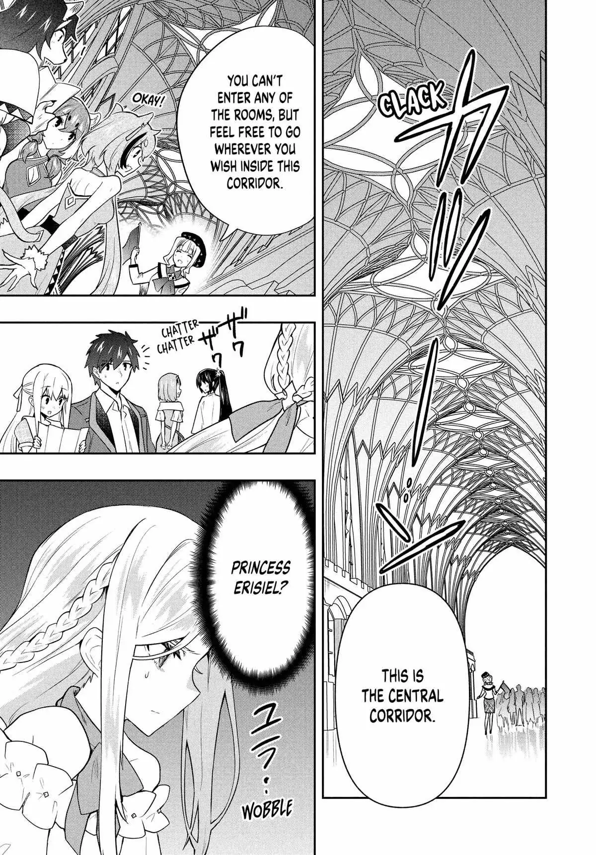Roku-Hime Wa Kami Goei Ni Koi Wo Suru: Saikyou No Shugo Kishi, Tenseishite Mahou Gakuen Ni Iku Chapter 58 page 5 - 